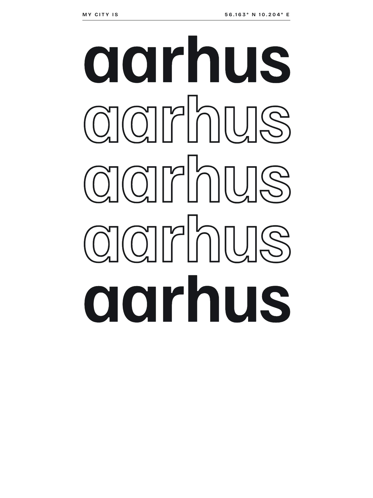 Aarhus, Index: Stack