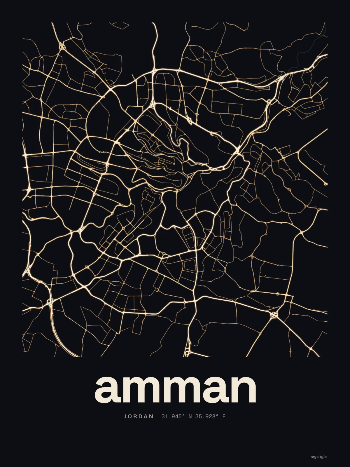 Amman, Night Shift map