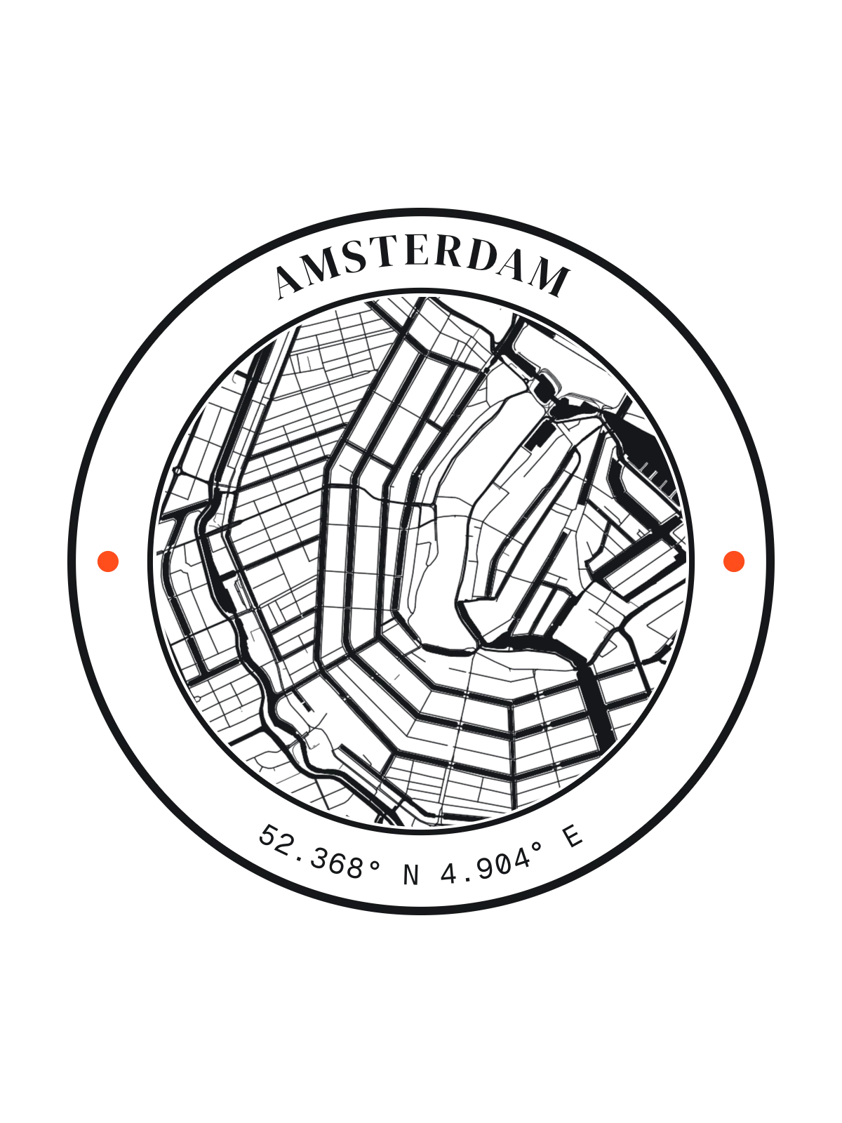 Amsterdam Crest design