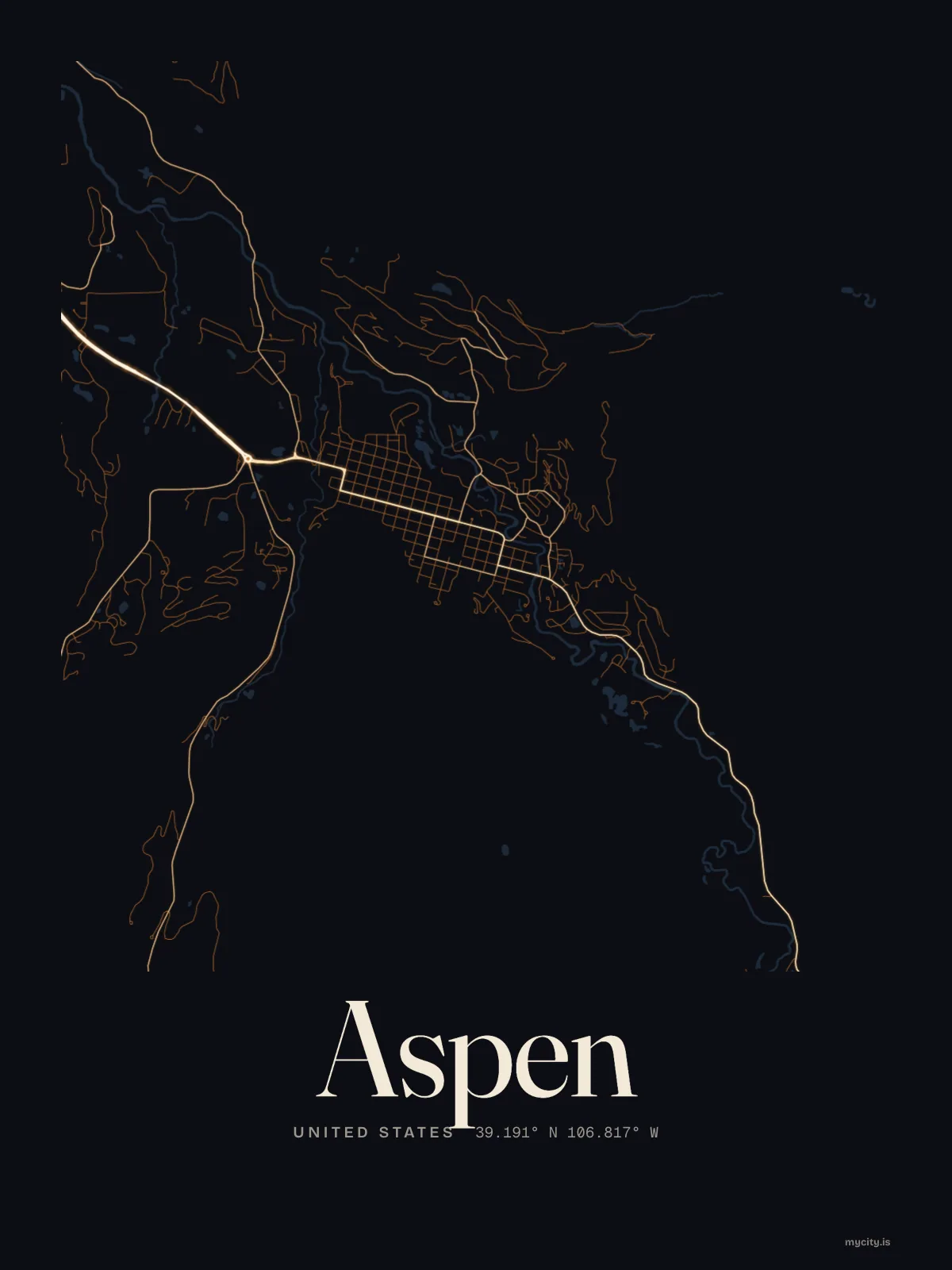 Aspen, Night Shift map