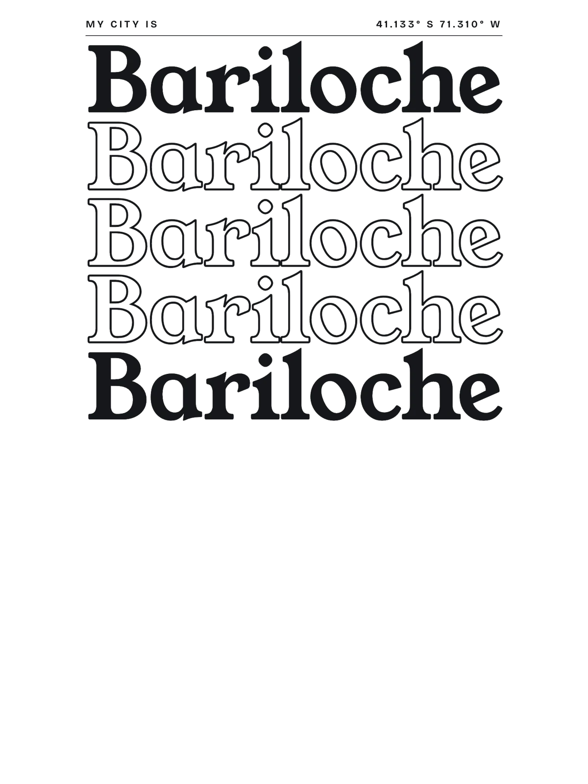 Bariloche, Index: Stack