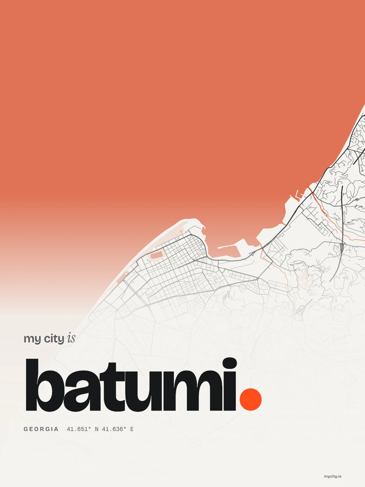 Batumi, Riso map