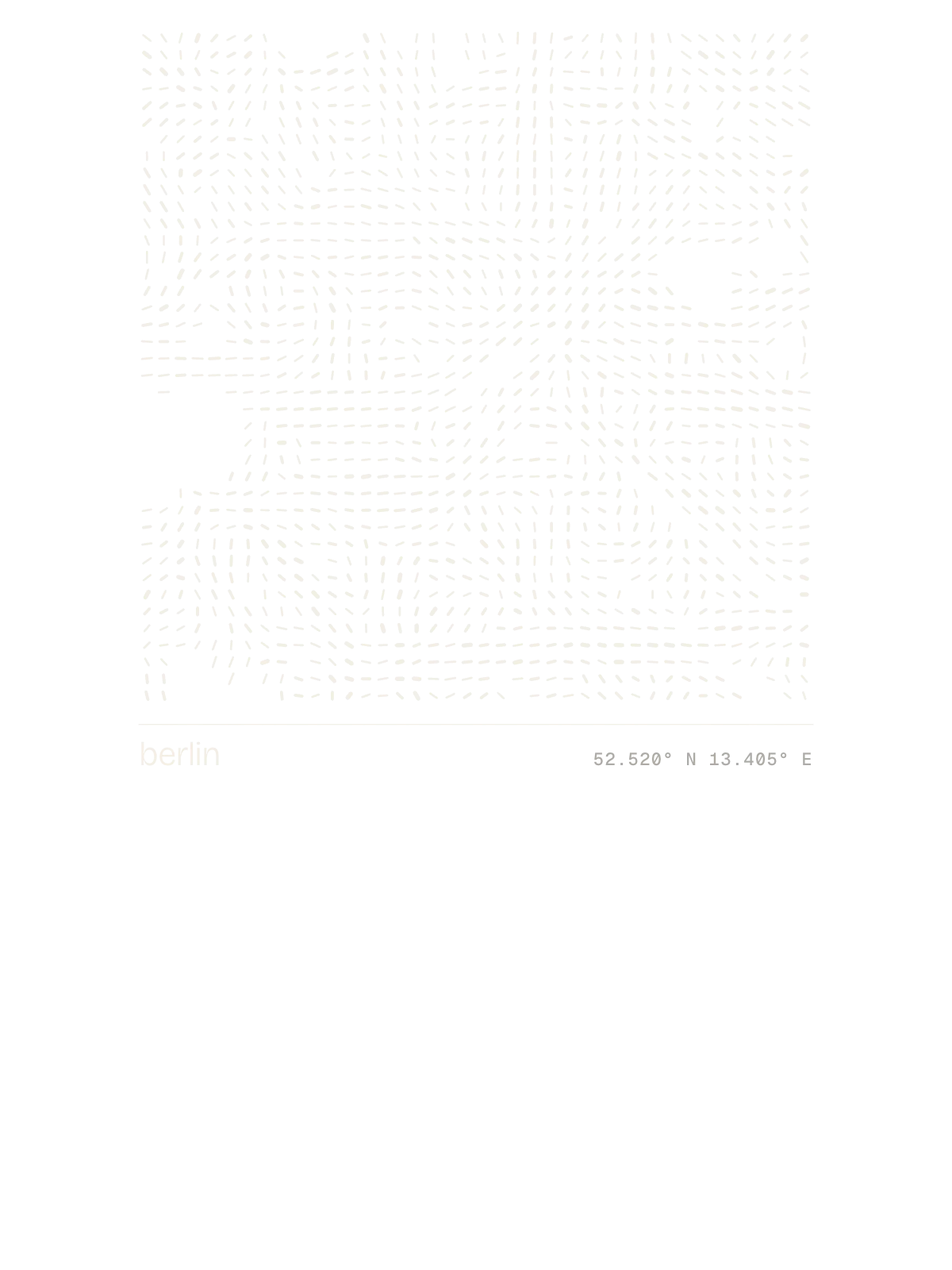 Berlin, Grain: The Field