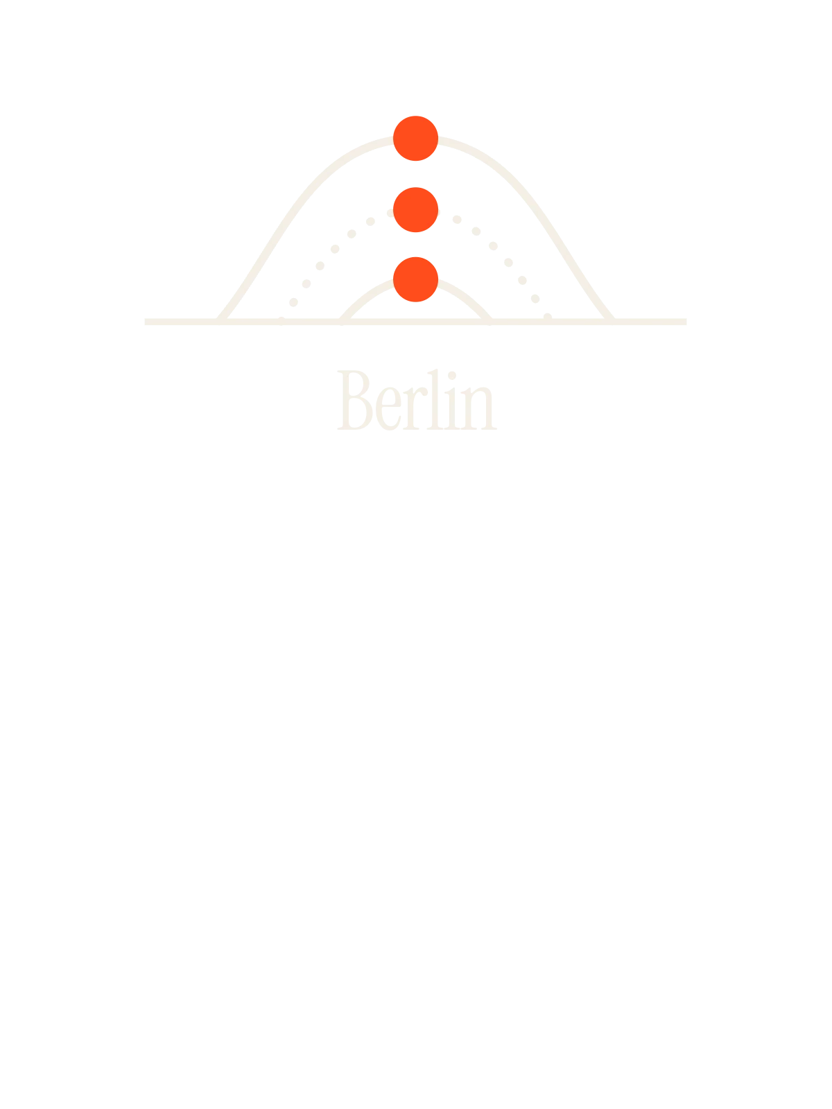 Berlin, Sun Path: Three Arcs