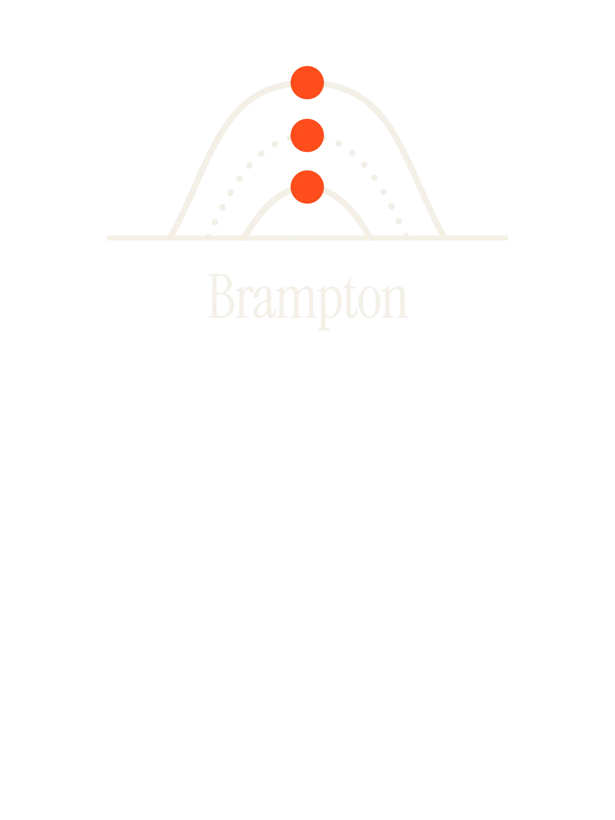 Brampton, Sun Path: Three Arcs