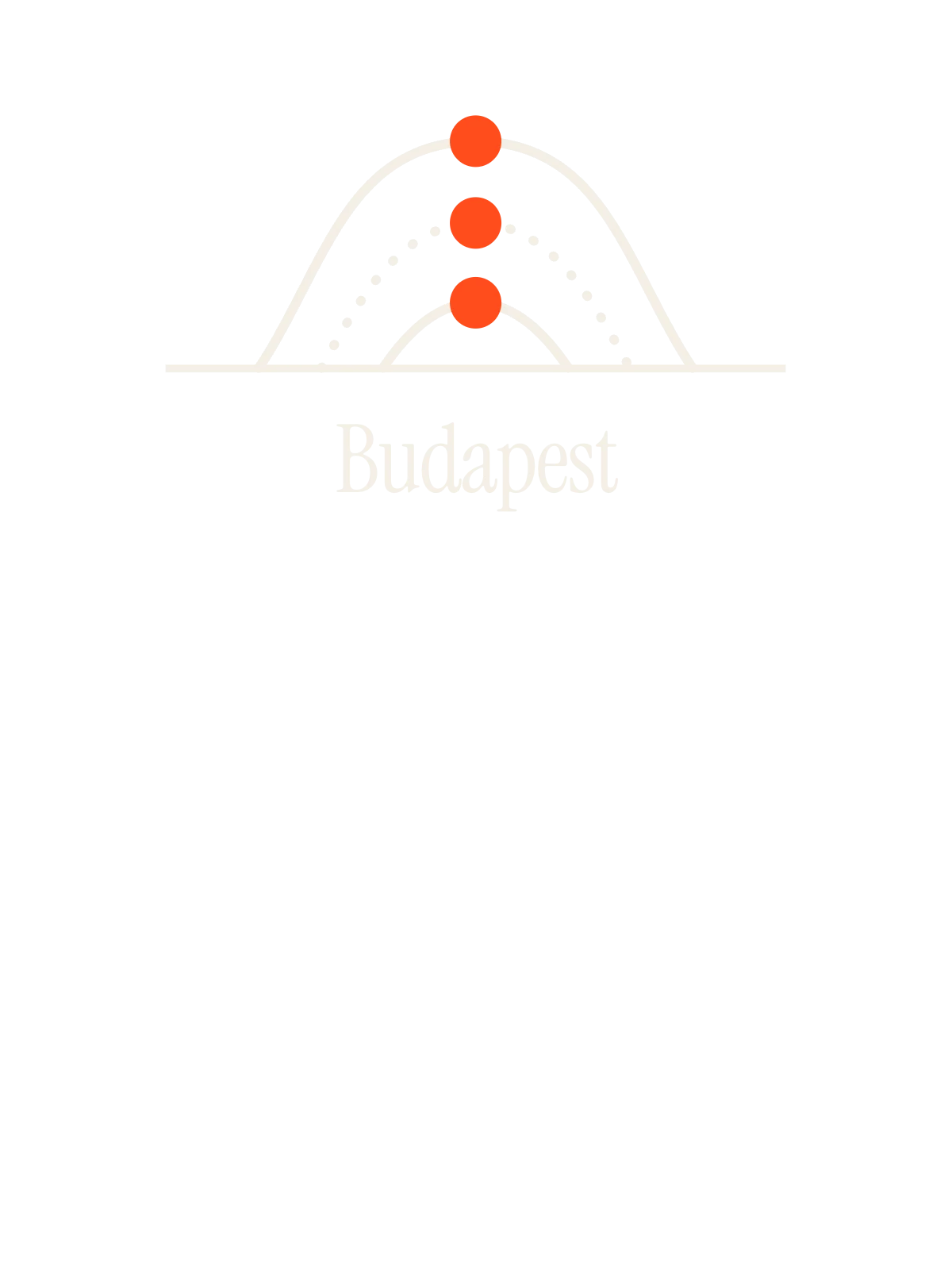Budapest, Sun Path: Three Arcs