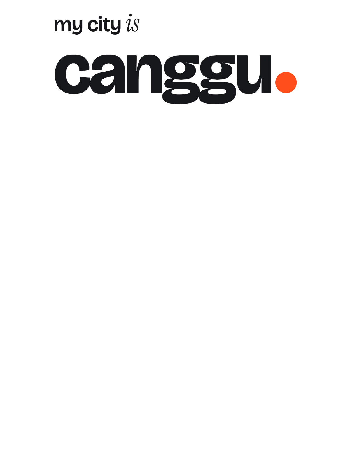 Canggu, Signal: The Sentence