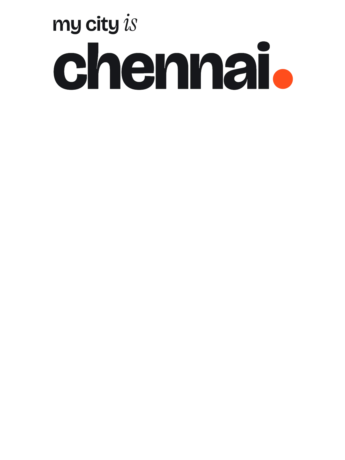 Chennai, Signal: The Sentence