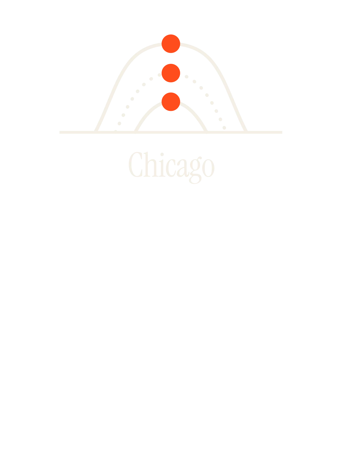 Chicago, Sun Path: Three Arcs