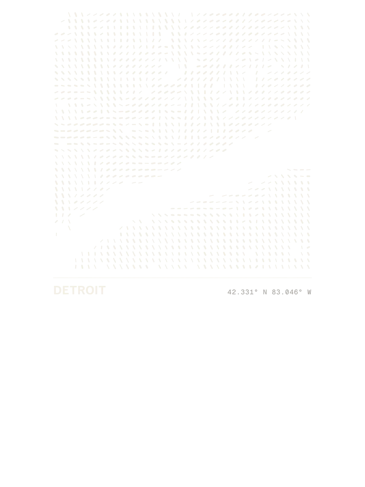 Detroit, Grain: The Field
