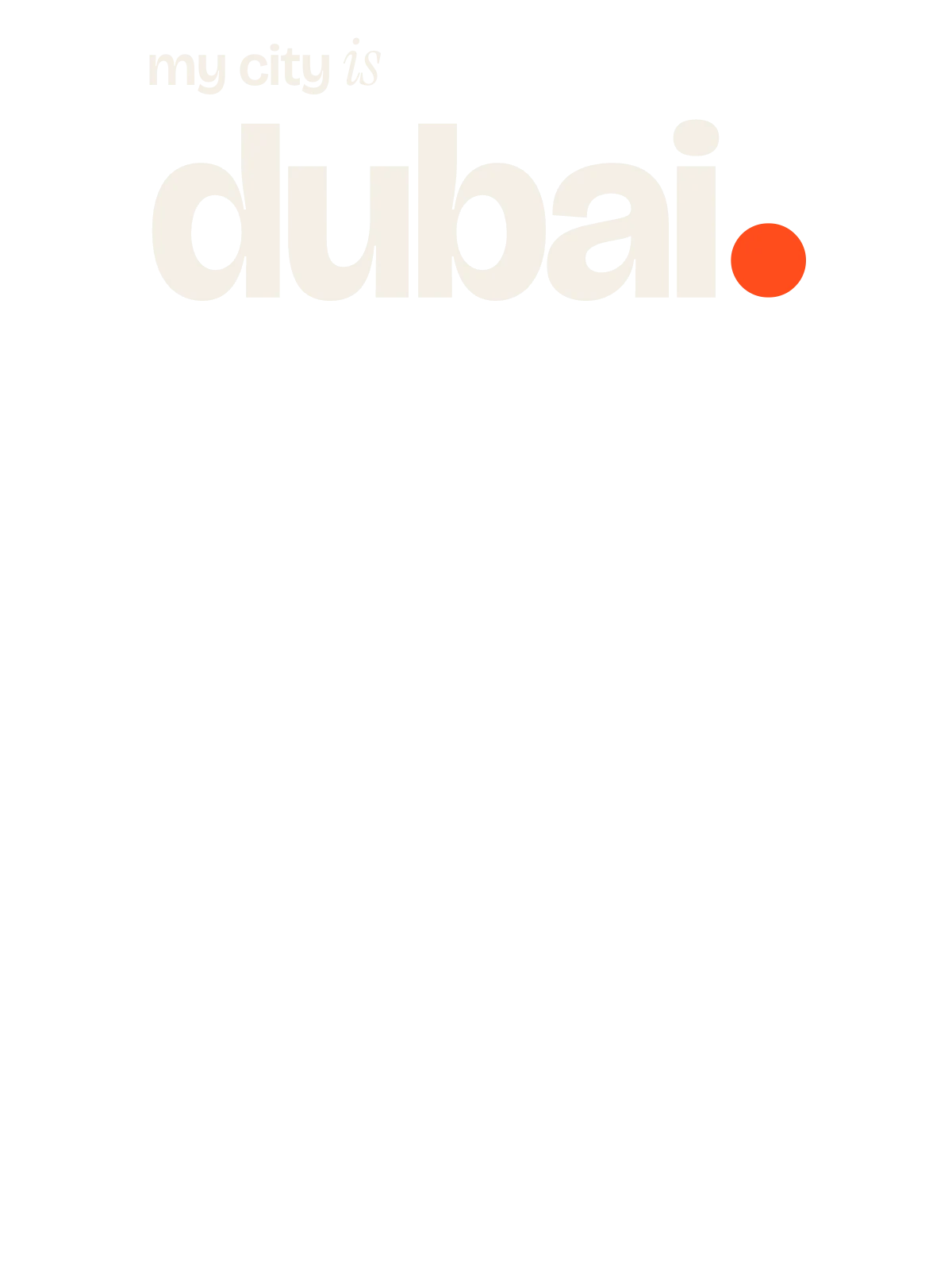 Dubai, Signal: The Sentence