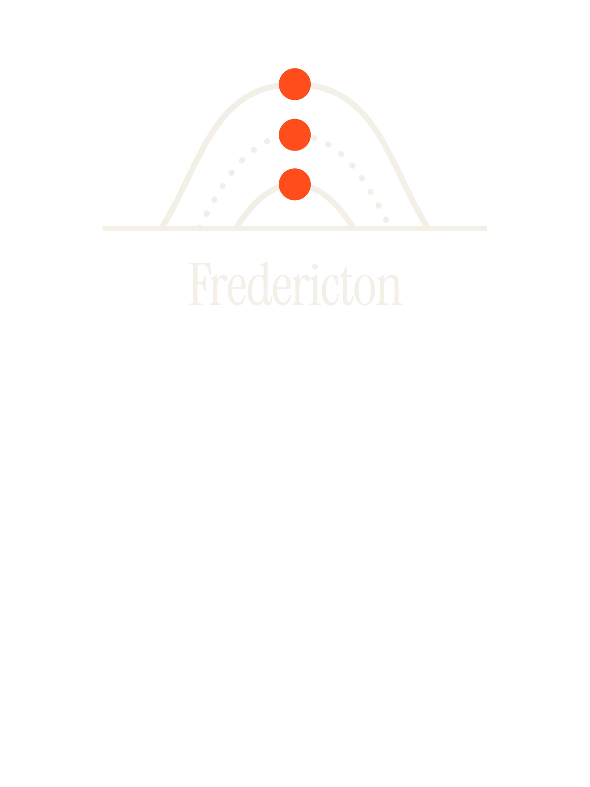 Fredericton, Sun Path: Three Arcs