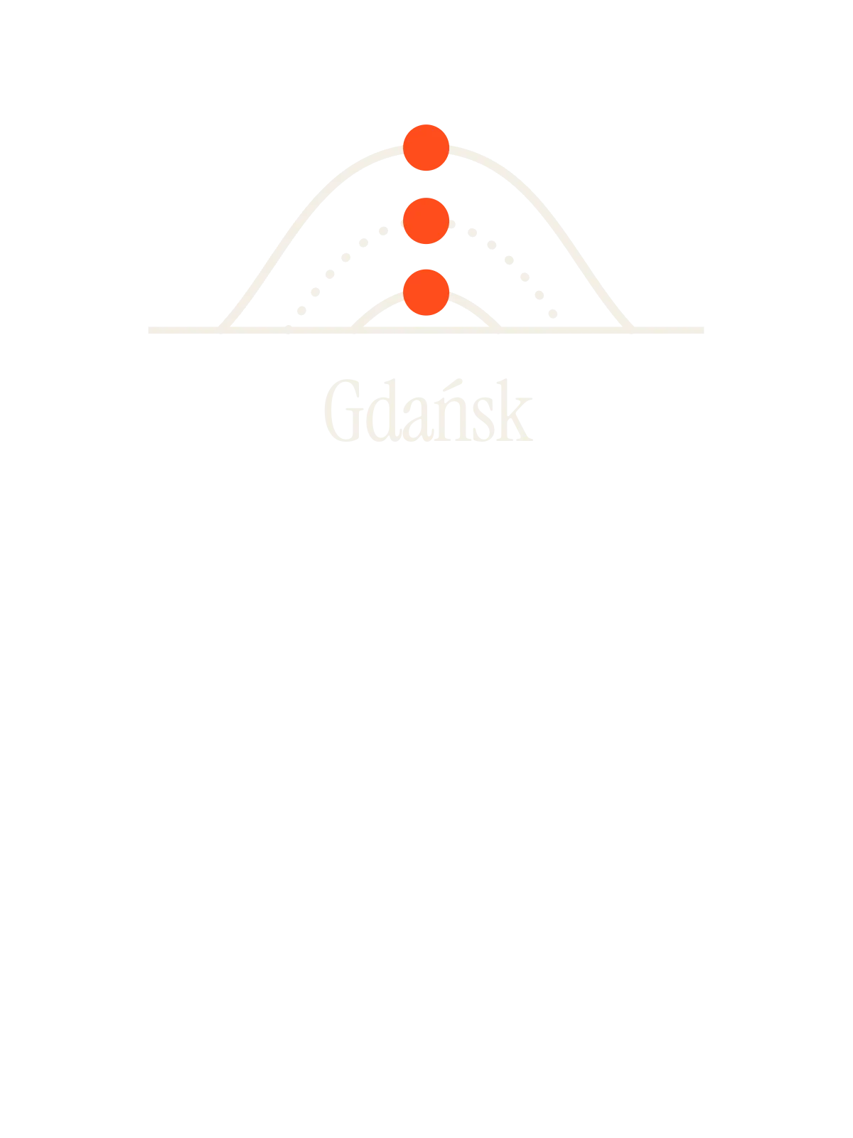 Gdańsk, Sun Path: Three Arcs