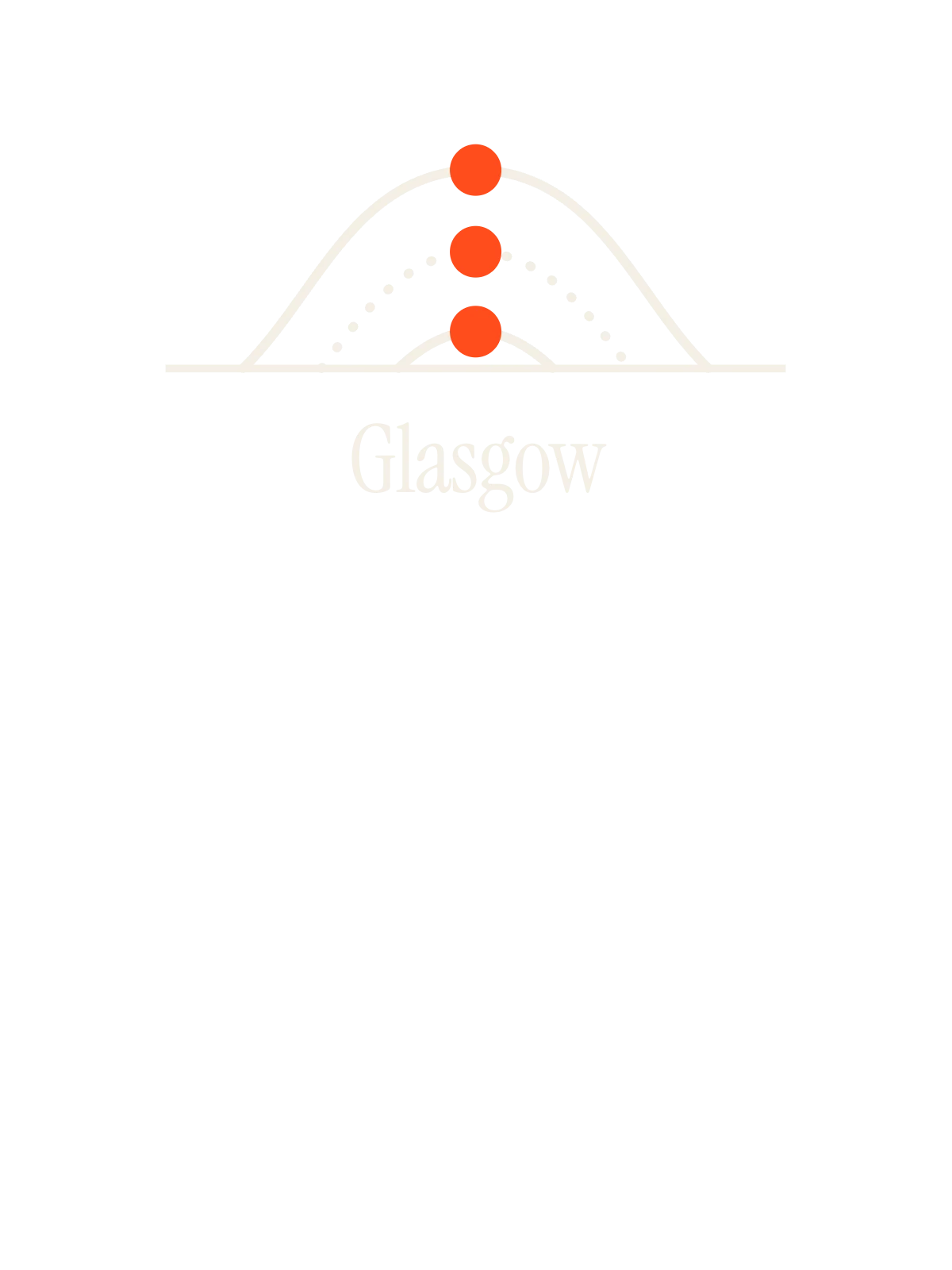 Glasgow, Sun Path: Three Arcs