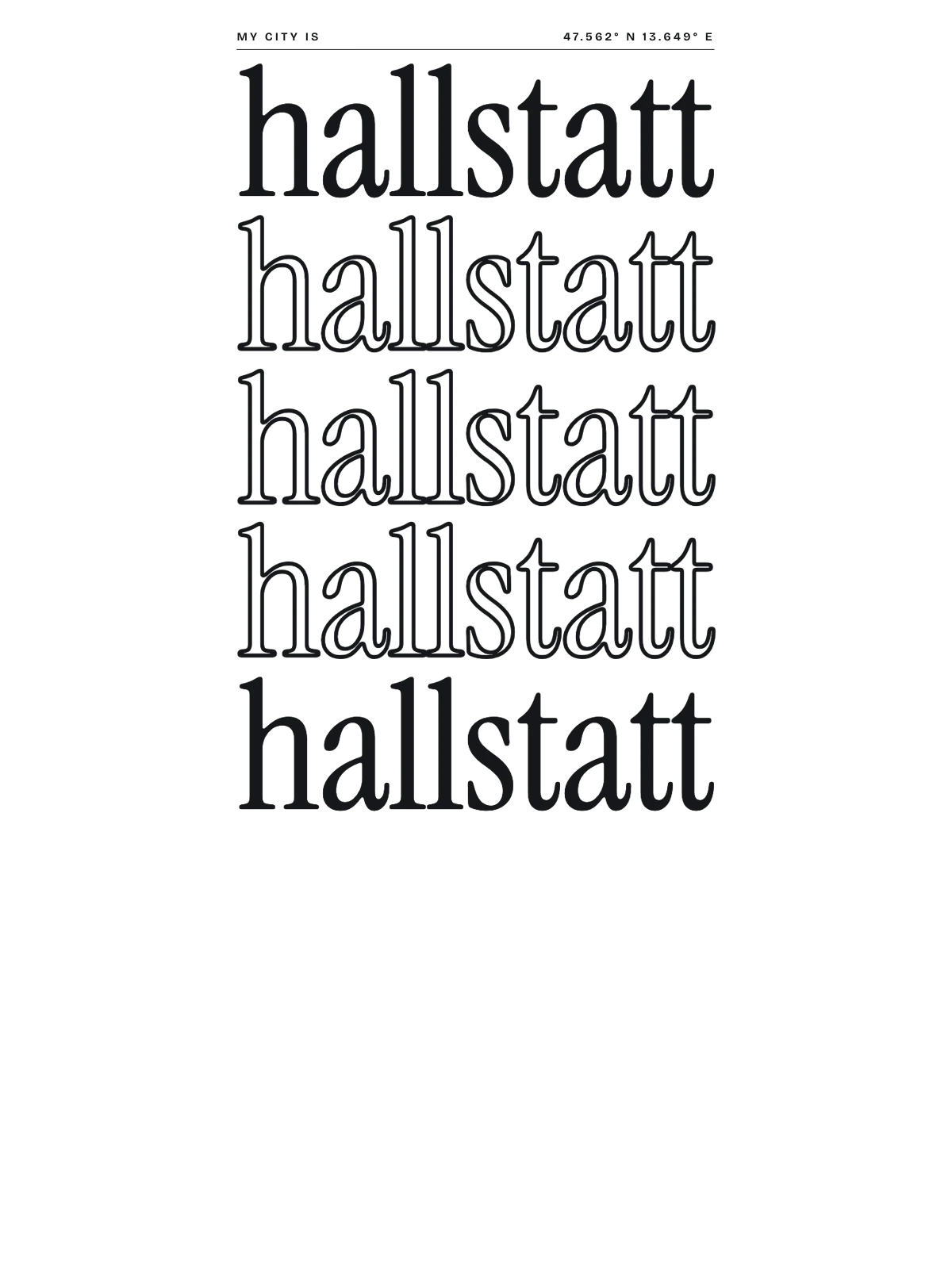 Hallstatt, Index: Stack
