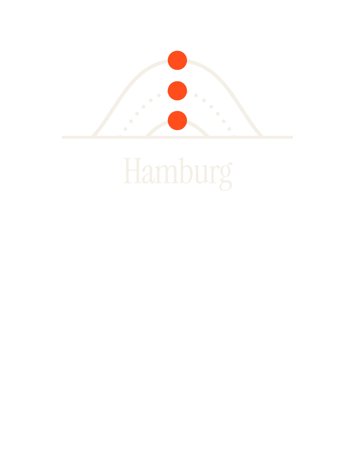 Hamburg, Sun Path: Three Arcs