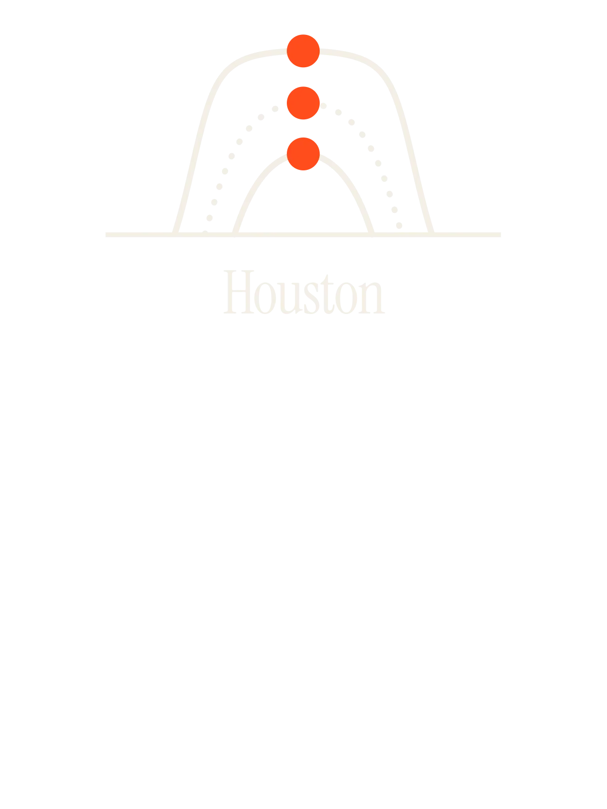 Houston, Sun Path: Three Arcs