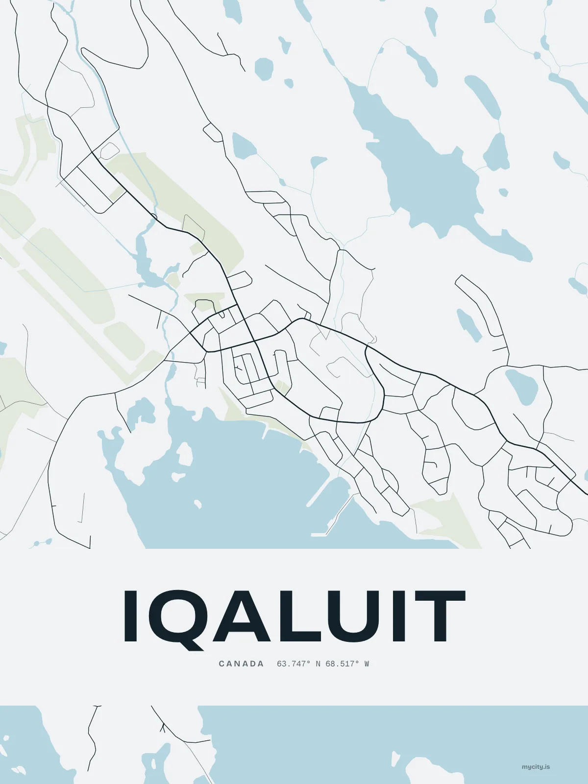 Iqaluit, Ink map