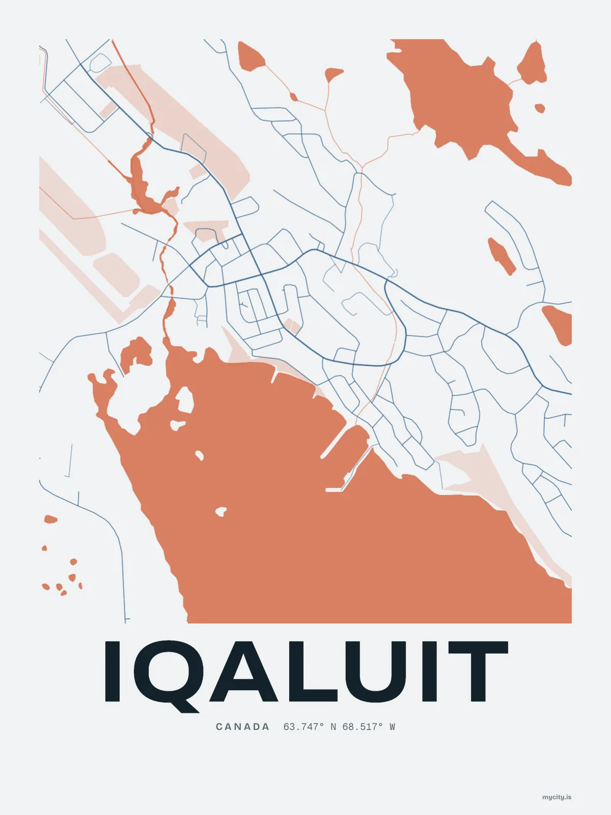 Iqaluit, Riso map