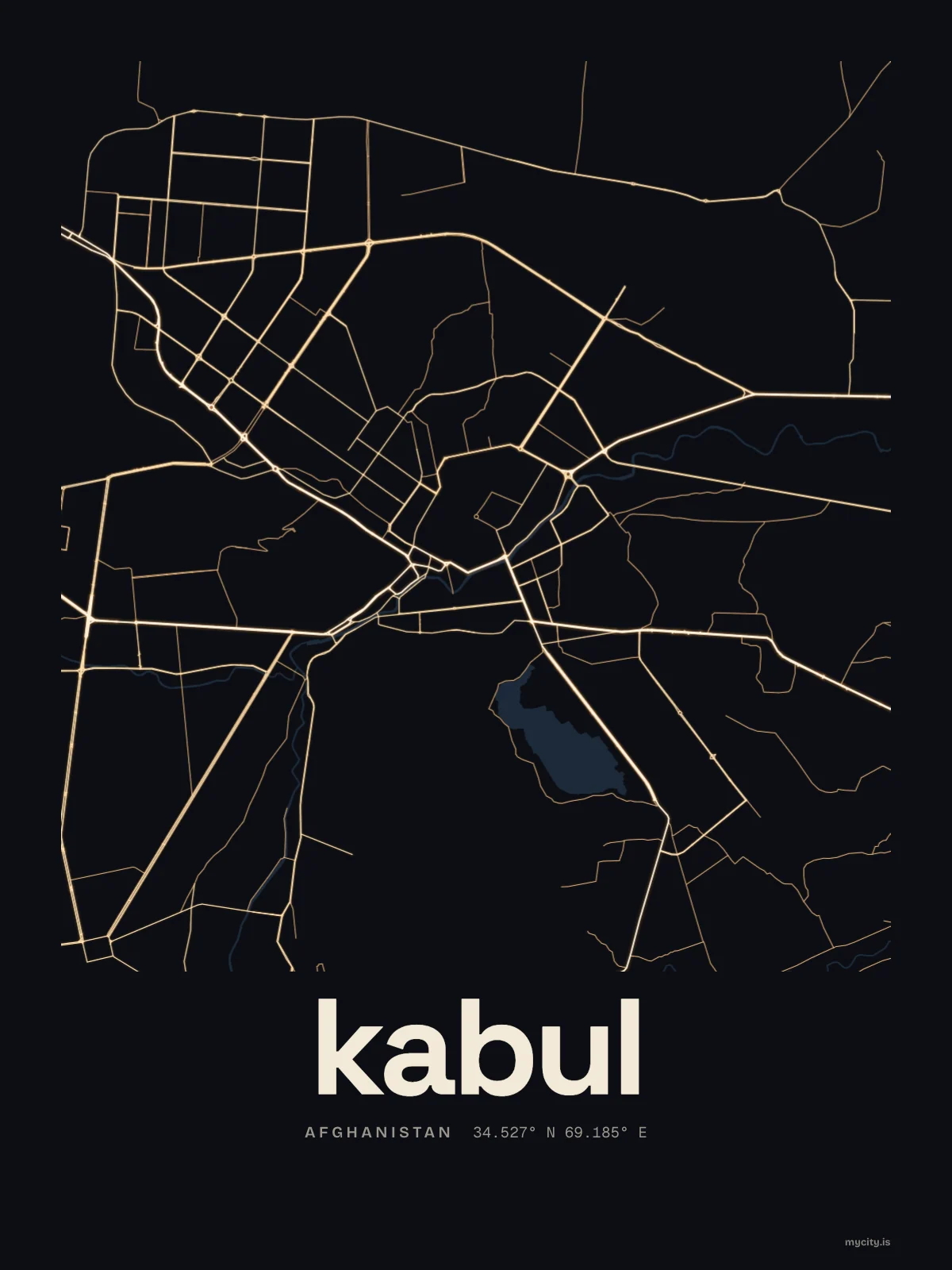 Kabul, Night Shift map