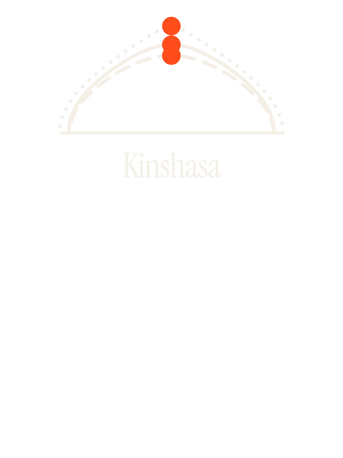 Kinshasa, Sun Path: Three Arcs