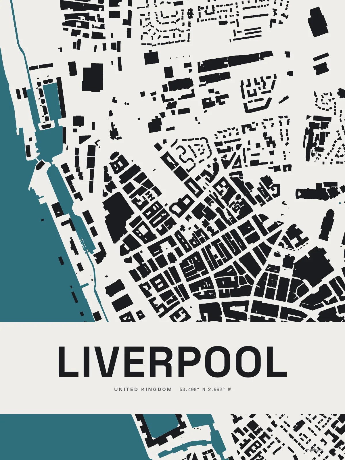 Liverpool, Figure Ground map