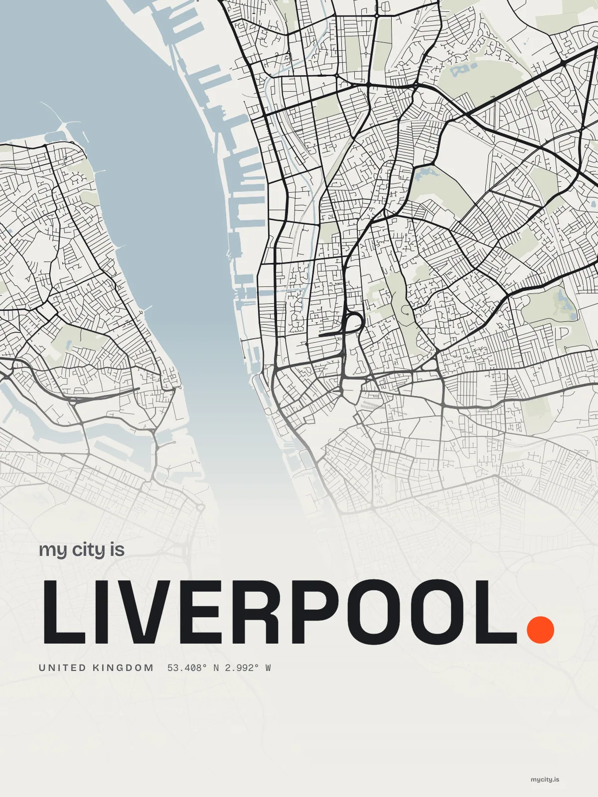 Liverpool, Ink map