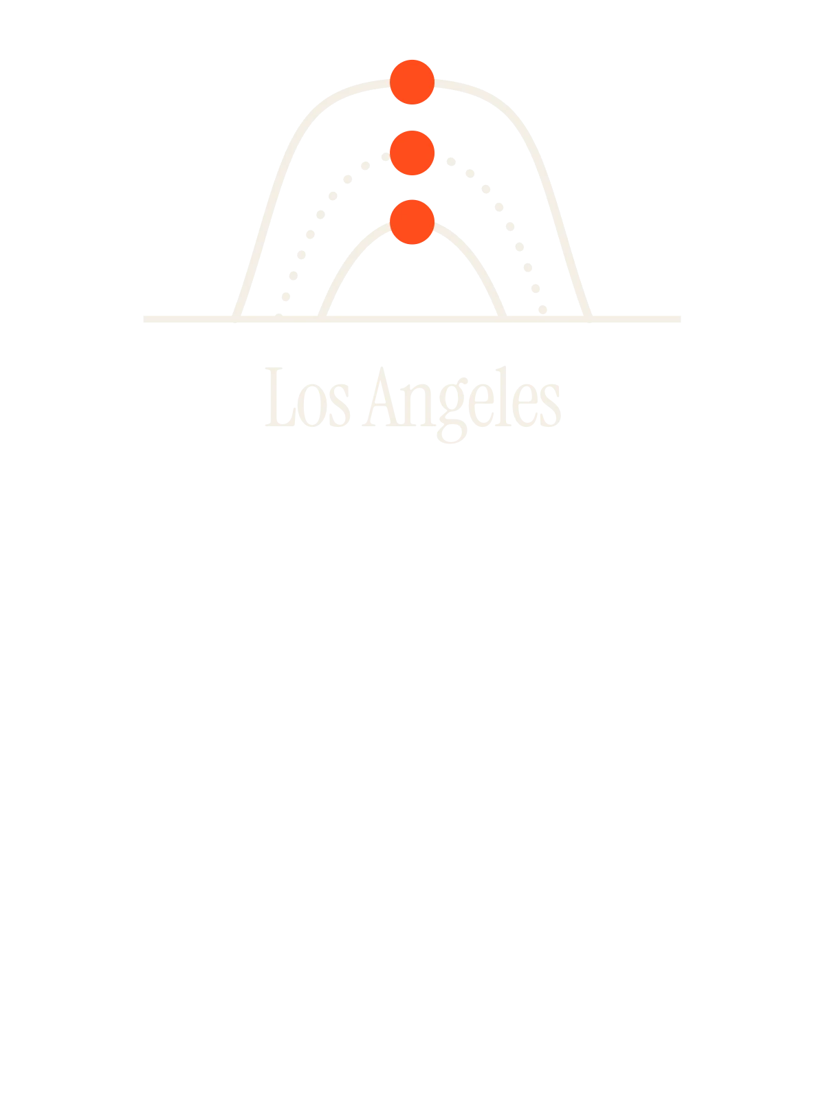 Los Angeles, Sun Path: Three Arcs