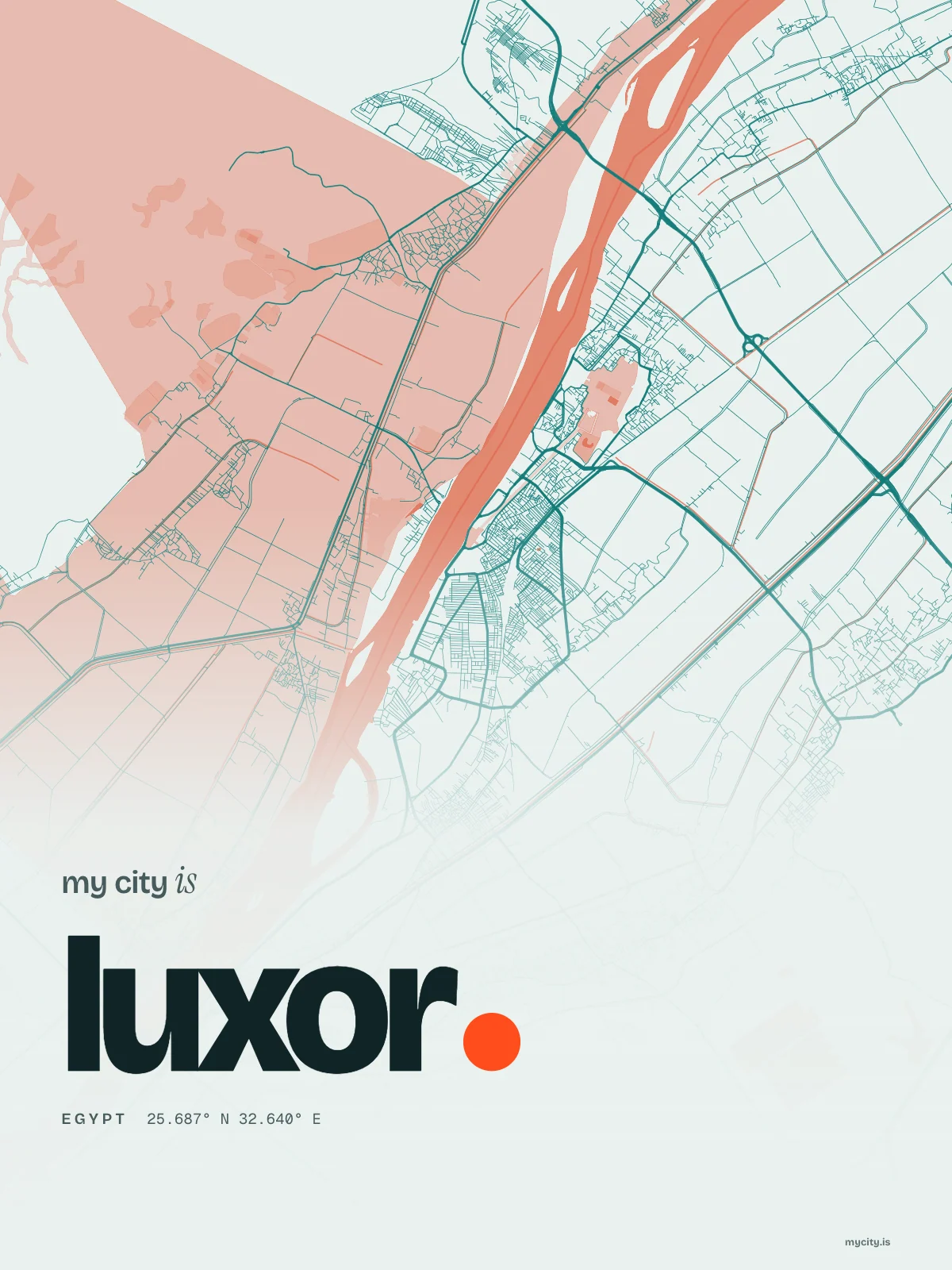 Luxor, Riso map