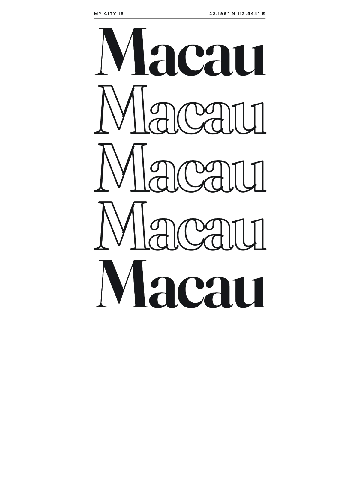 Macau, Index: Stack
