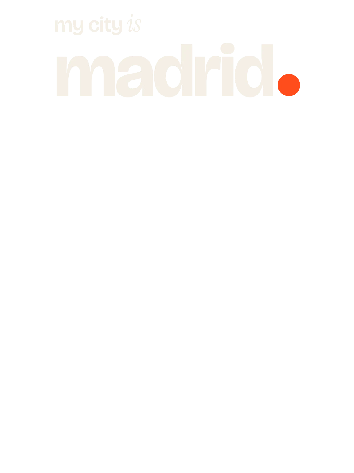 Madrid, Signal: The Sentence