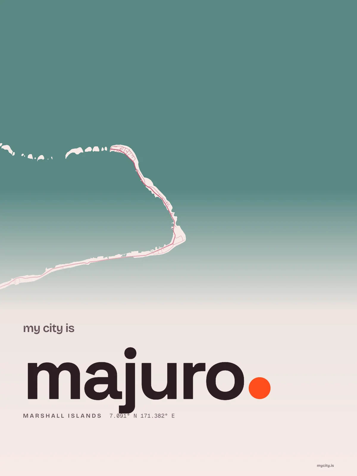 Majuro, Riso map