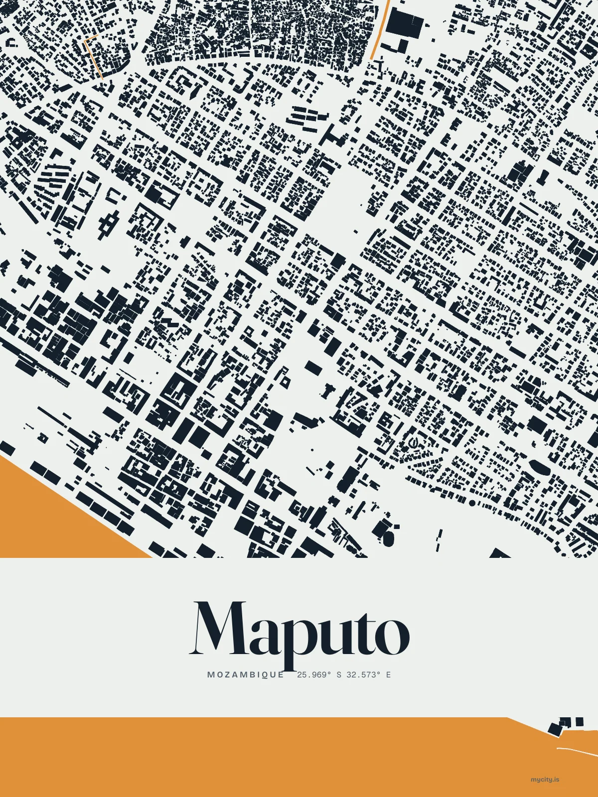 Maputo, Figure Ground map