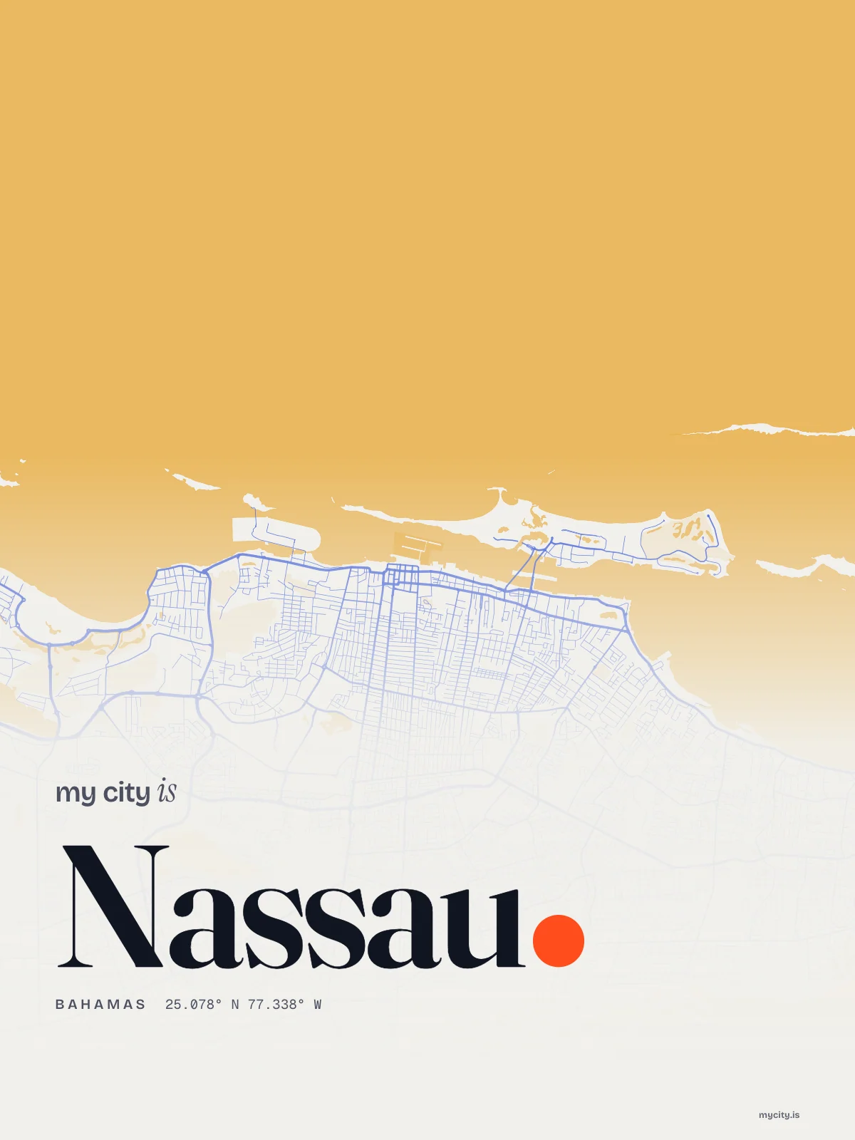 Nassau, Riso map