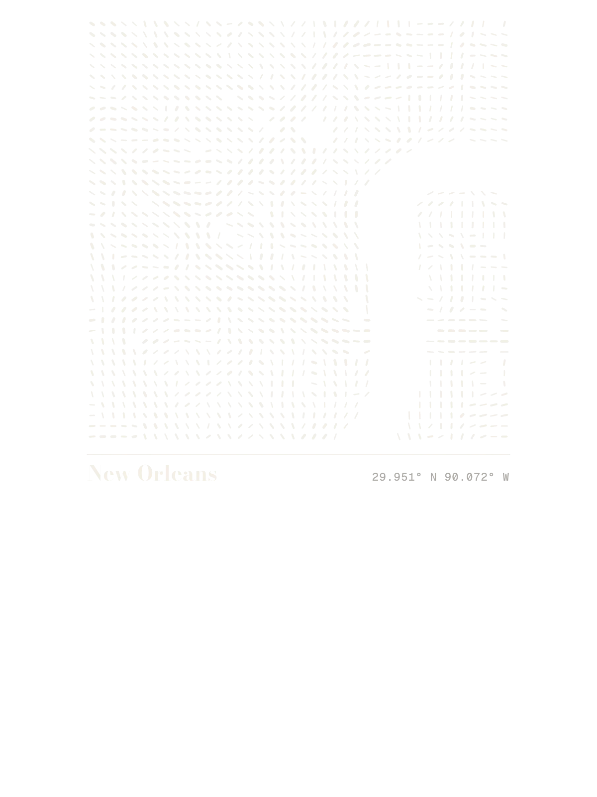 New Orleans, Grain: The Field