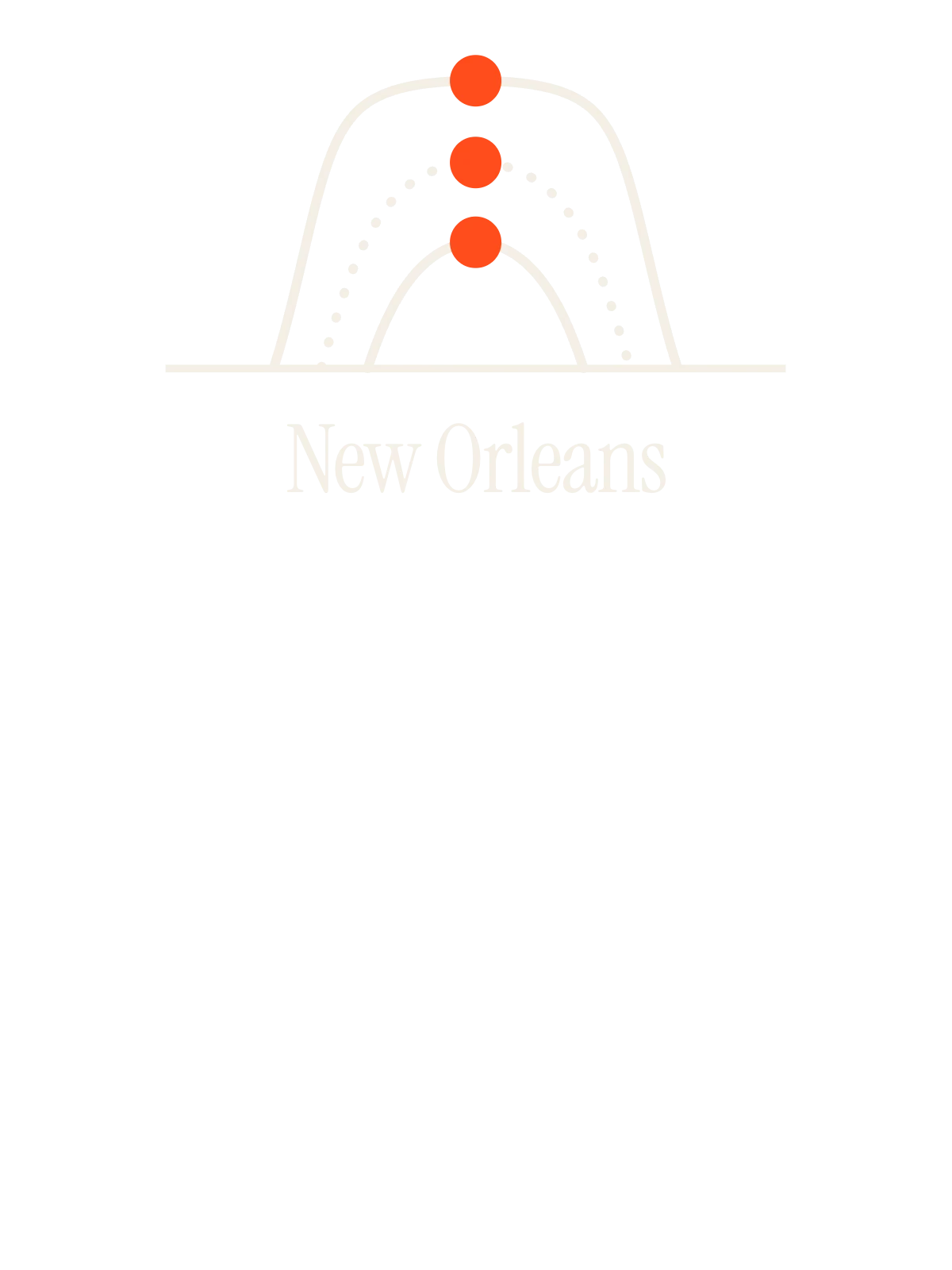 New Orleans, Sun Path: Three Arcs