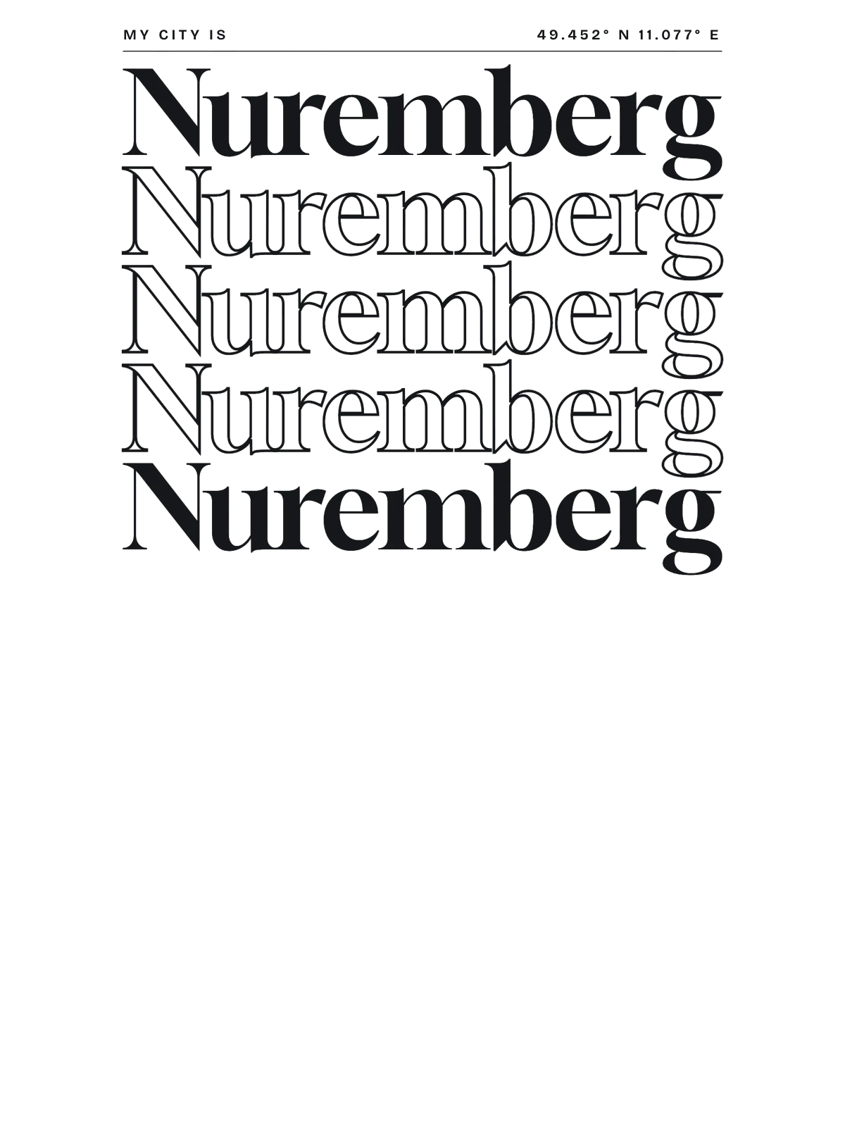 Nuremberg, Index: Stack