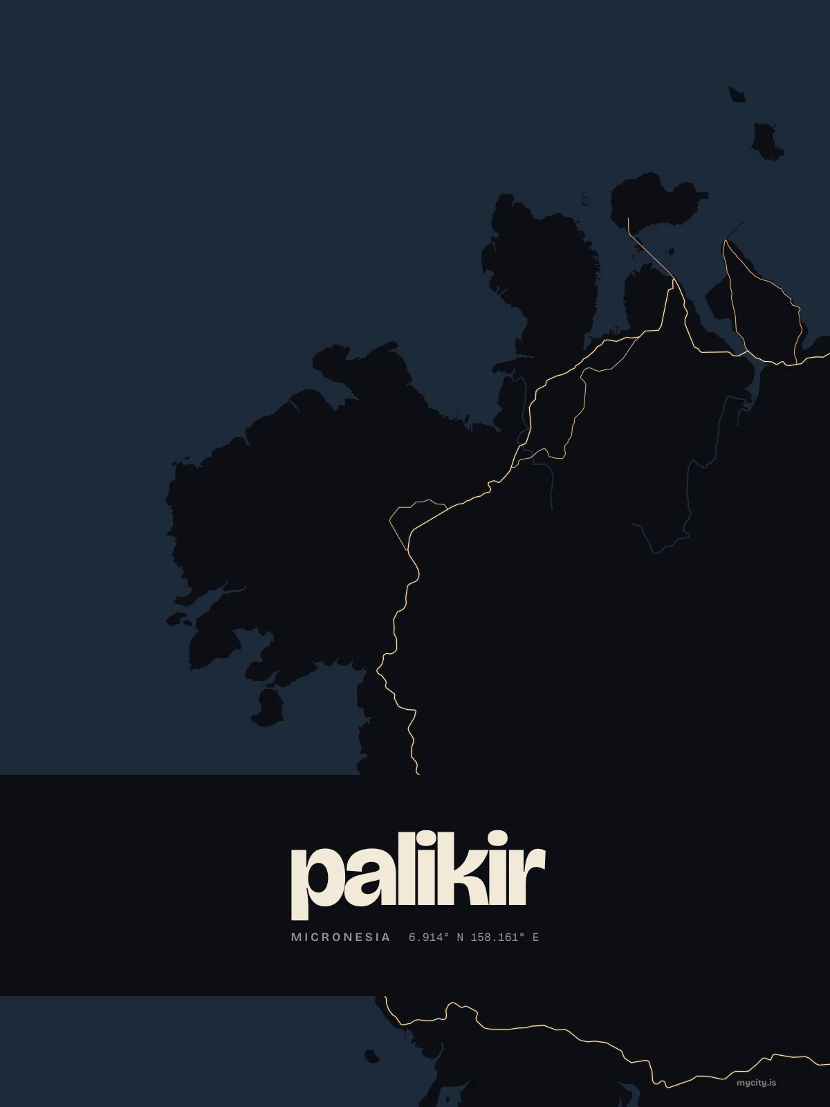 Palikir, Night Shift map