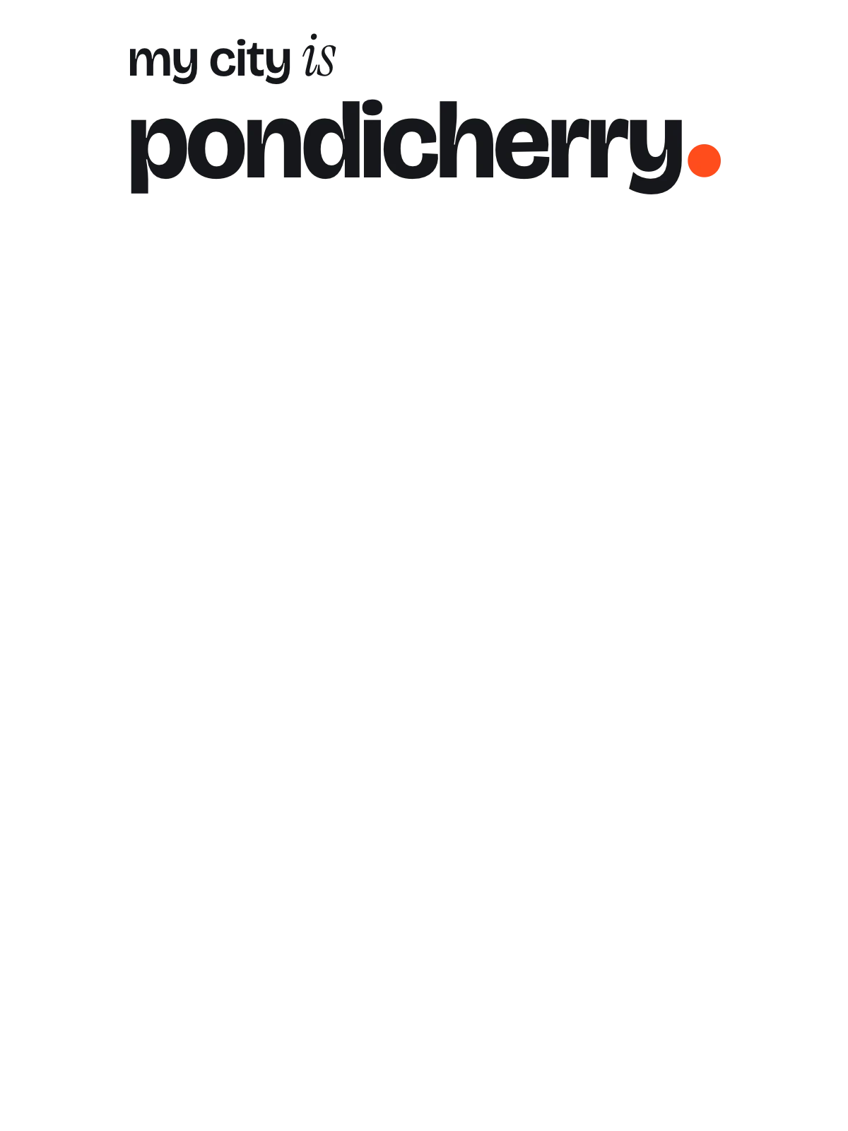 Pondicherry, Signal: The Sentence