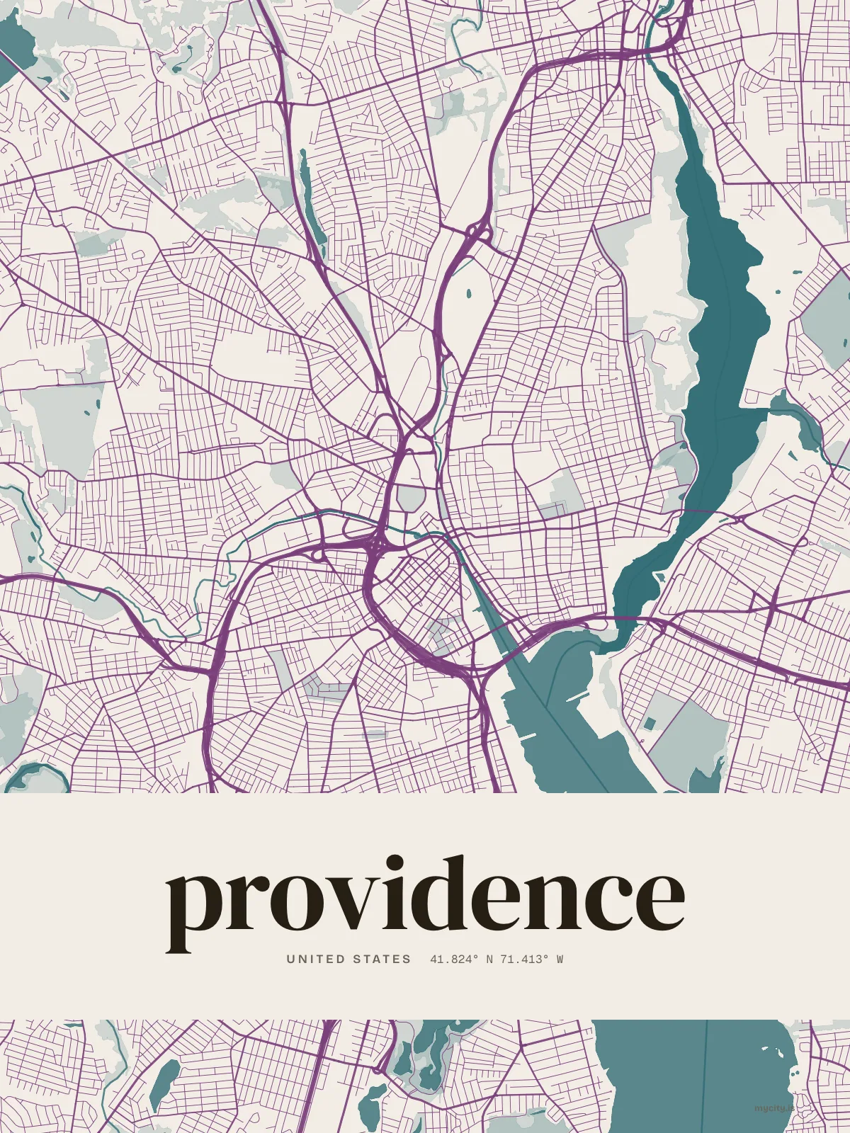 Providence, Riso map