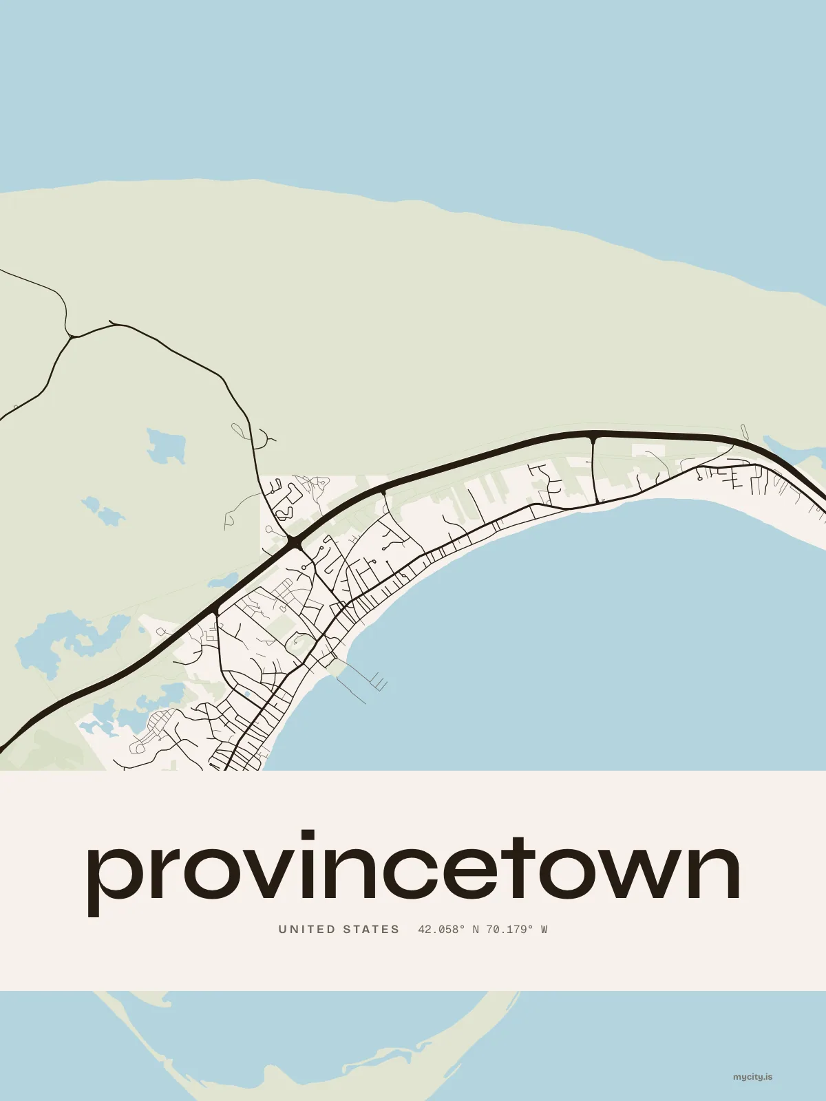 Provincetown, Ink map