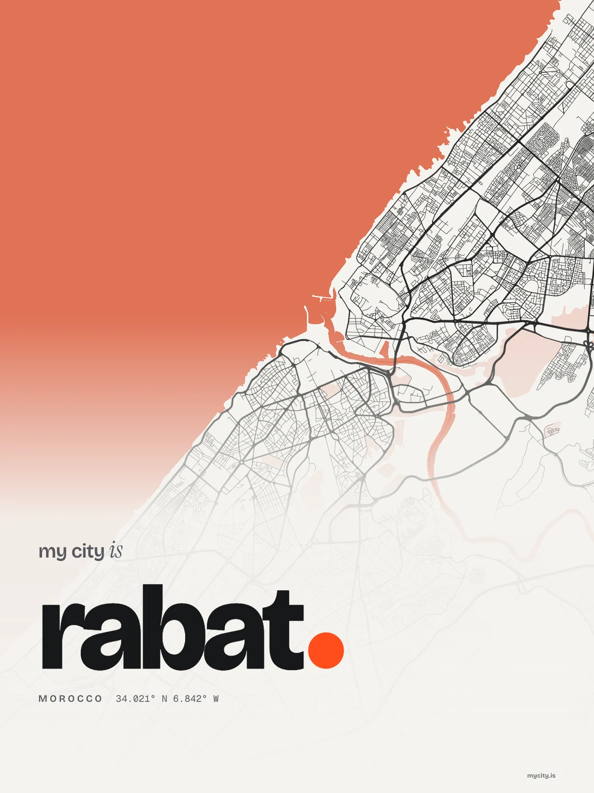 Rabat, Riso map