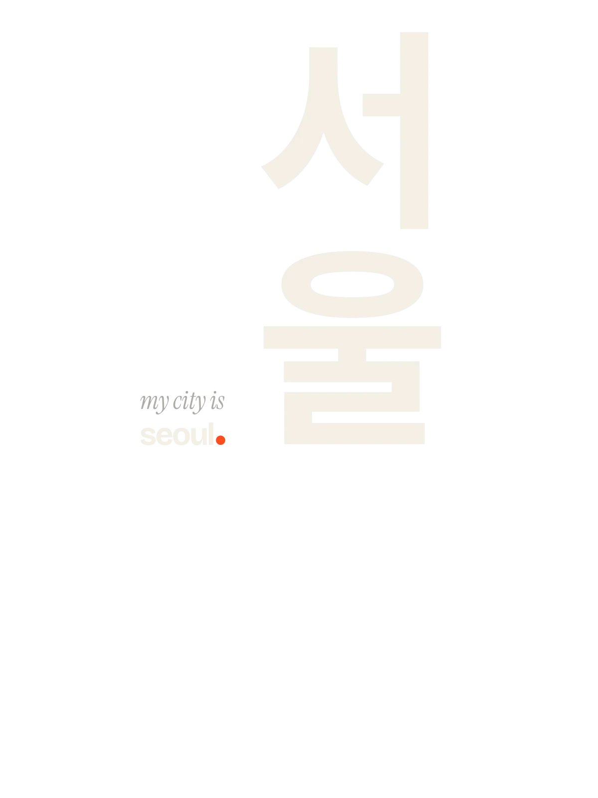 Seoul, Local tongue: Own Script