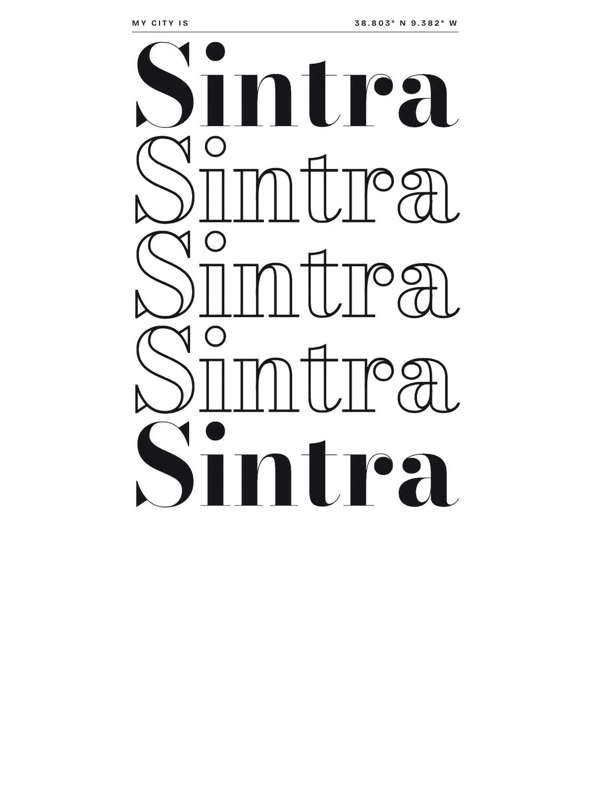 Sintra, Index: Stack