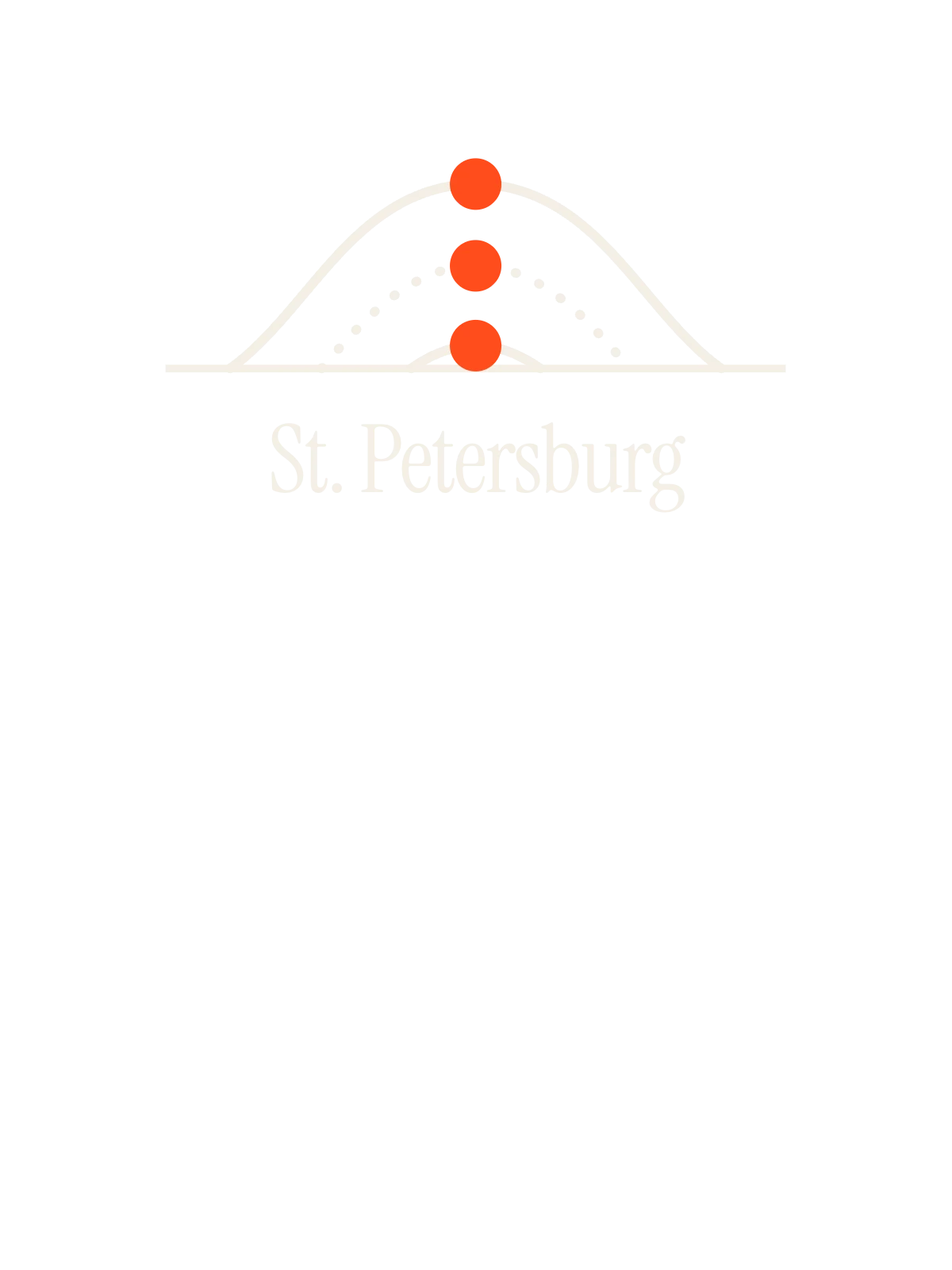 St. Petersburg, Sun Path: Three Arcs