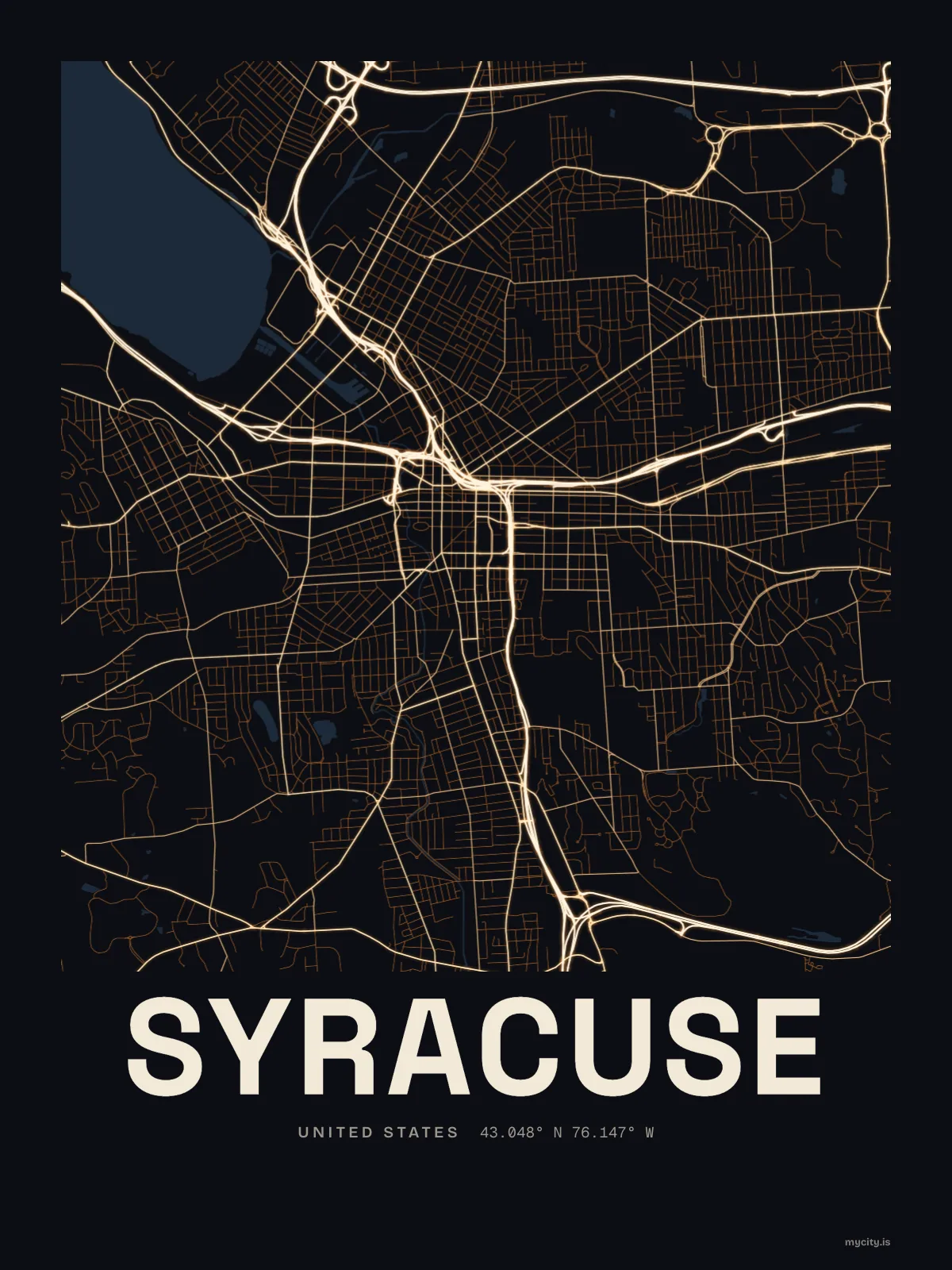 Syracuse, Night Shift map