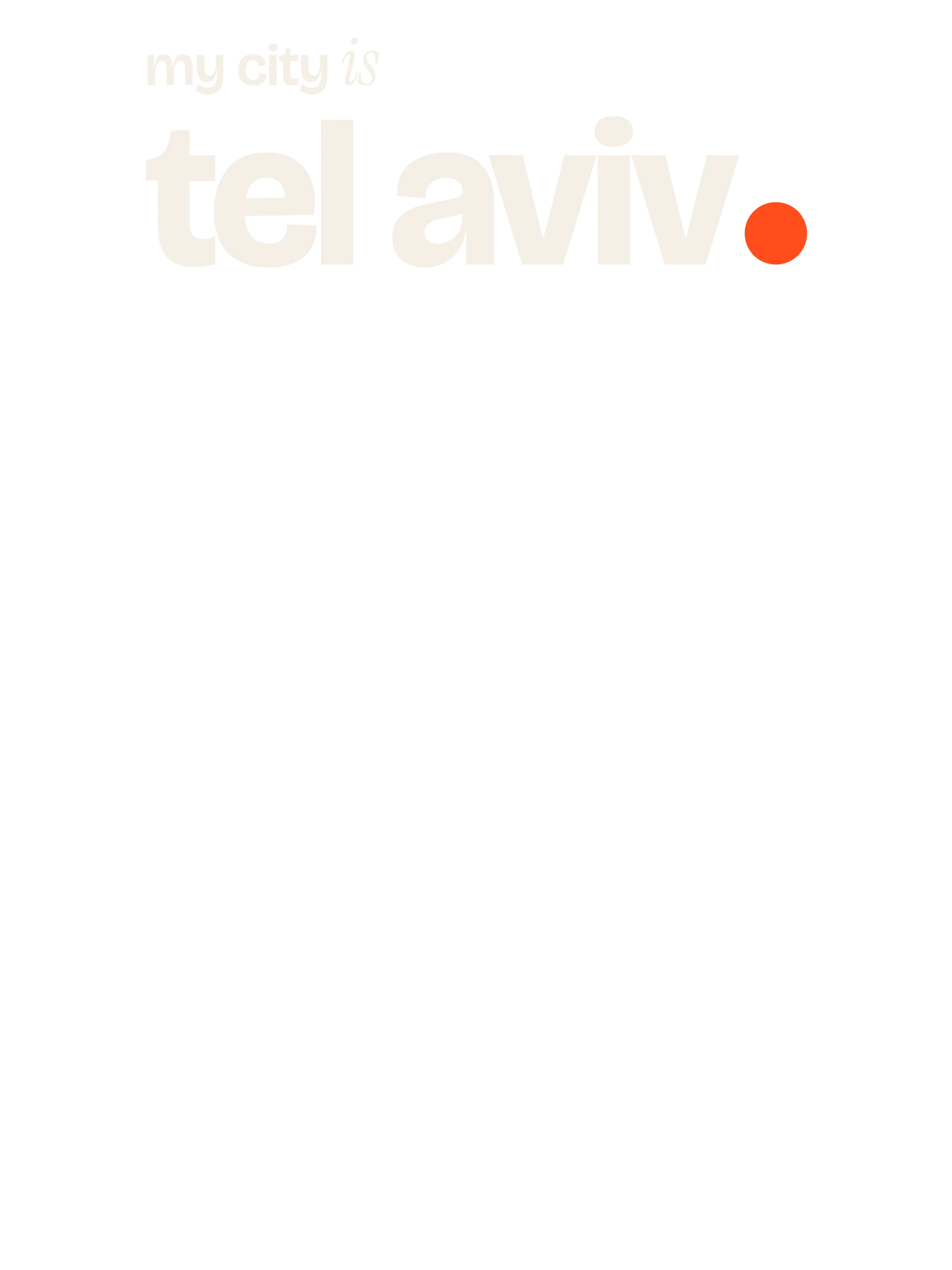 Tel Aviv, Signal: The Sentence