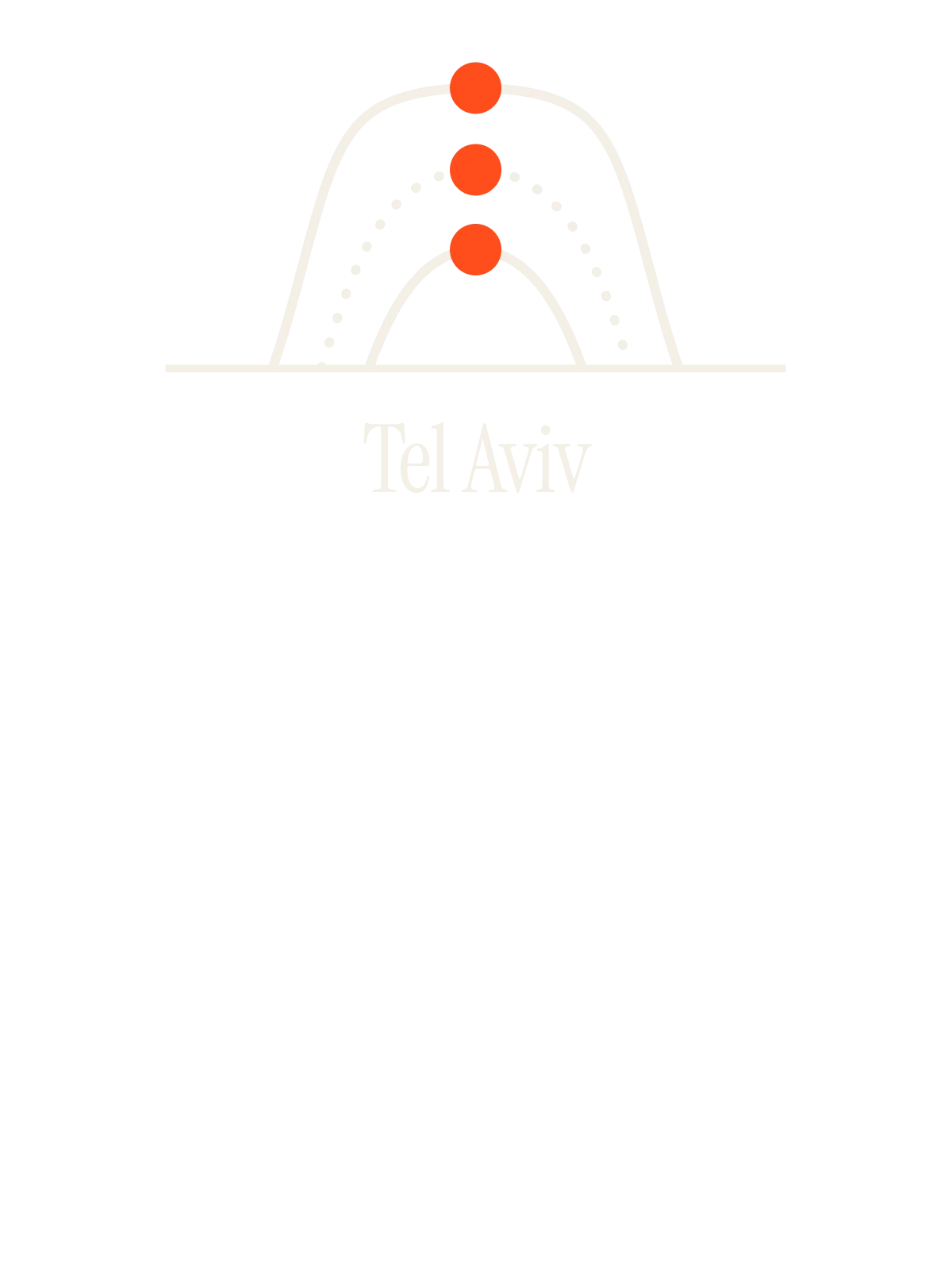 Tel Aviv, Sun Path: Three Arcs