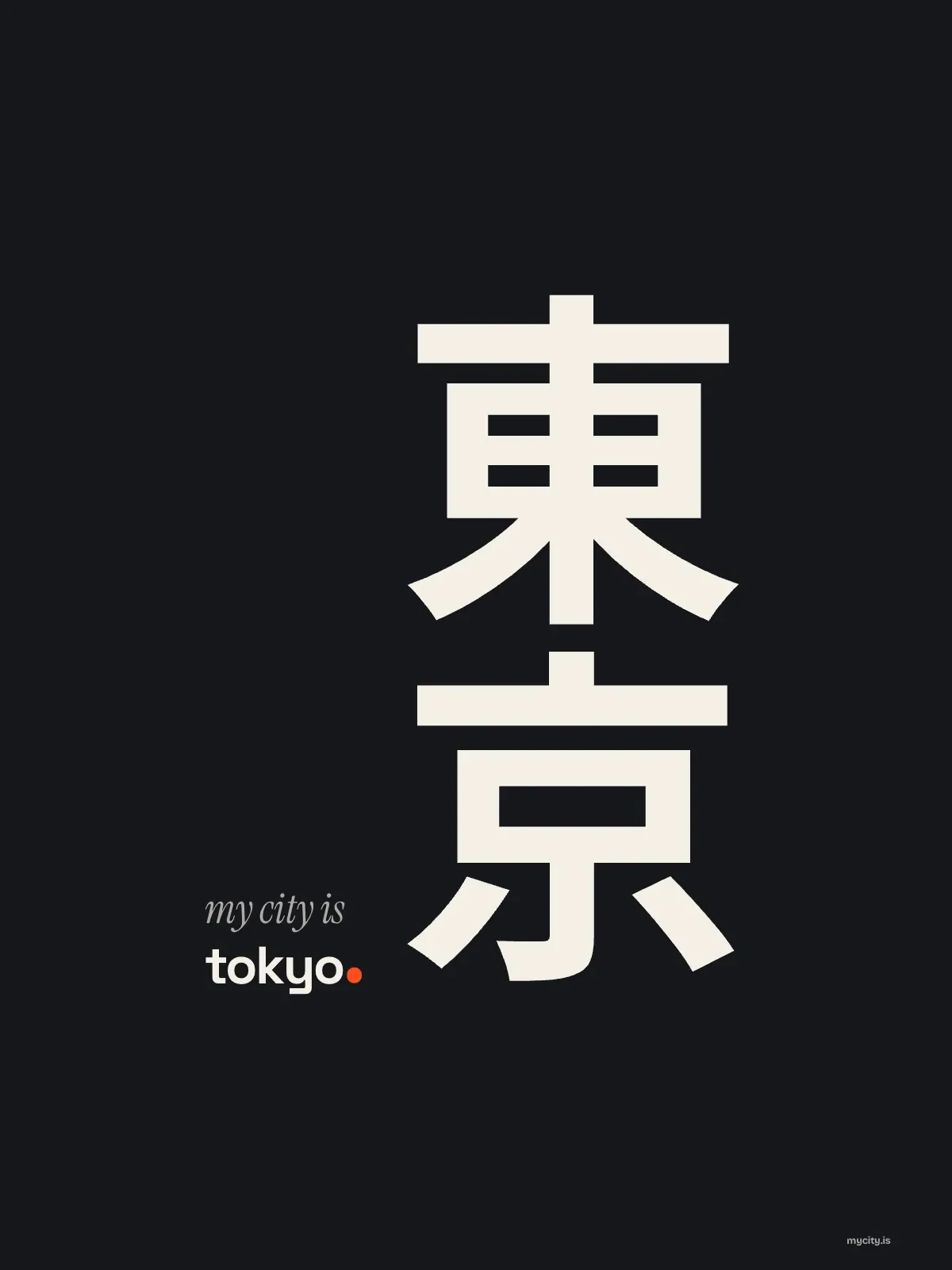 Tokyo, Local tongue: In its own script