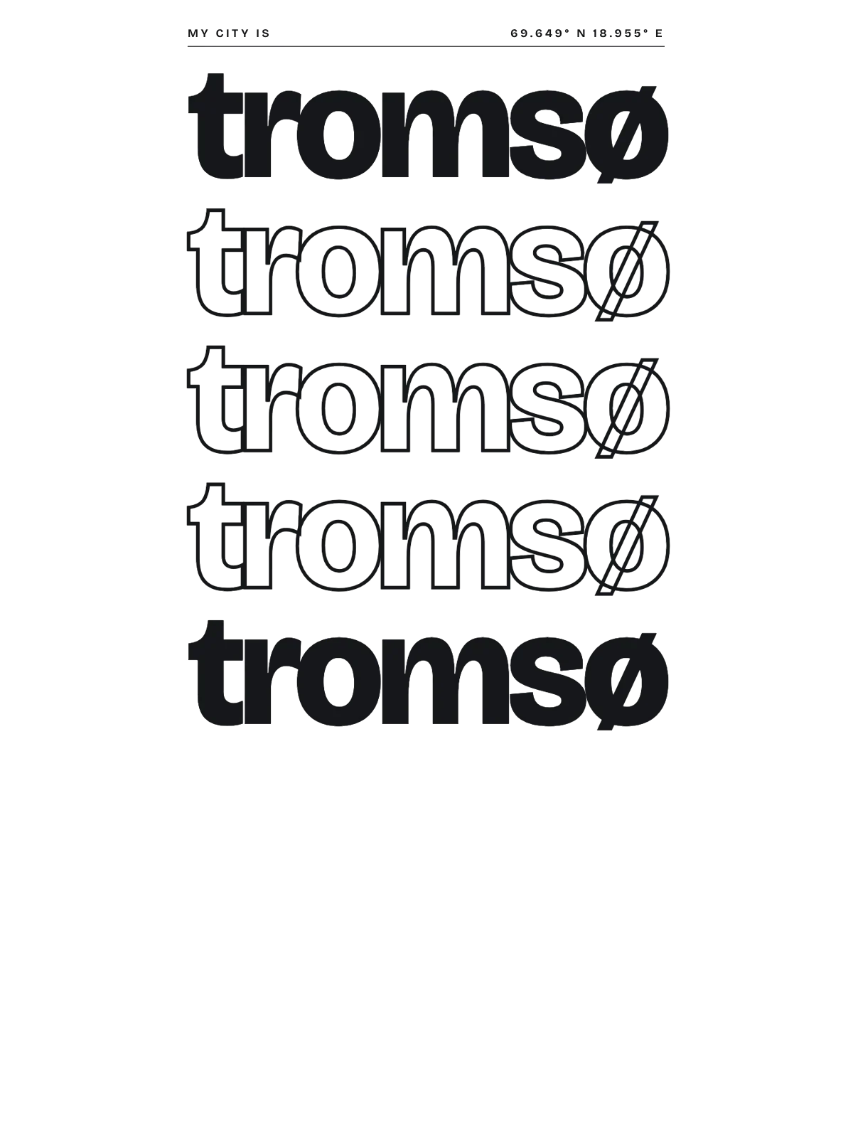 Tromsø, Index: Stack